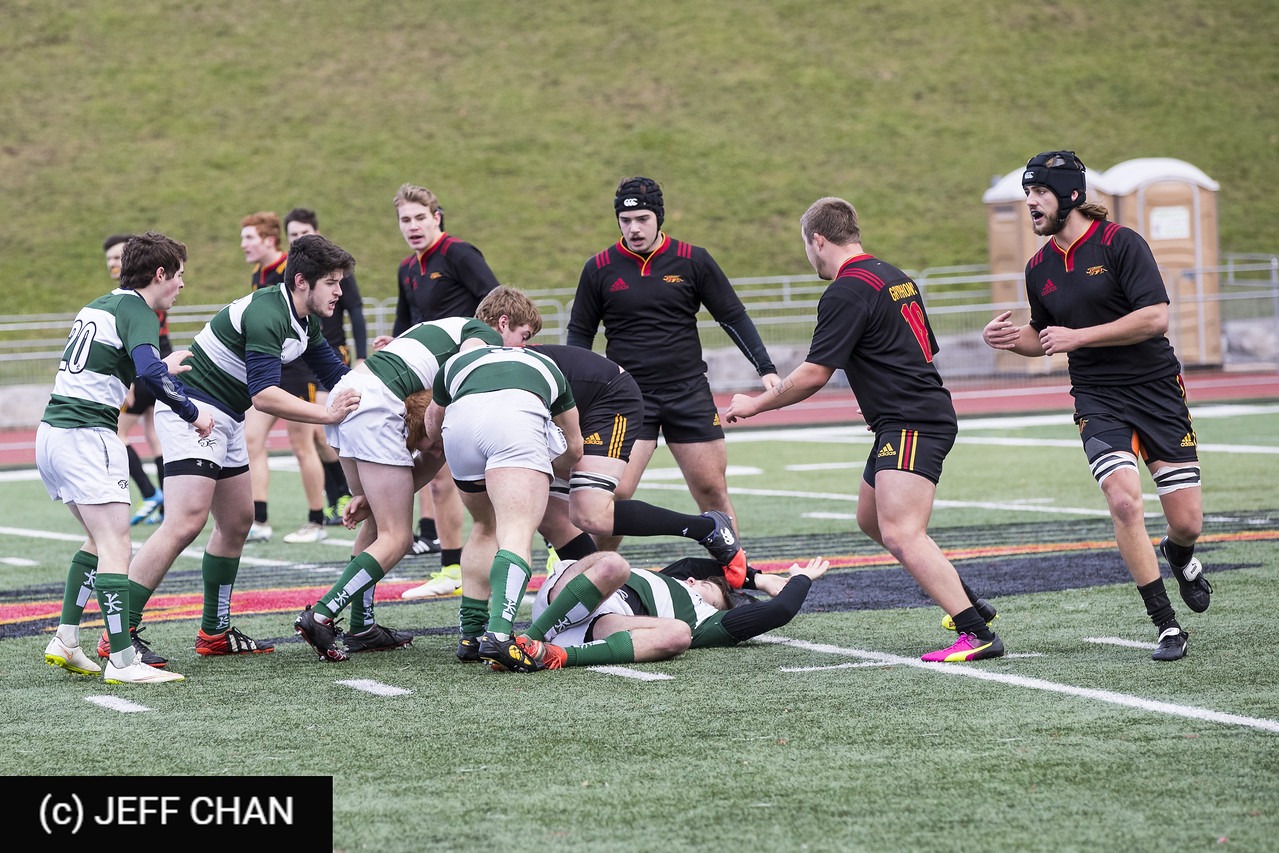Alexander CHAFFEY -  University of Guelph - University of Prince Edward Island - Rugby - CANUMENS 2017 - U Guelph vs U Prince Edward Island - by Jeff Chan (#CANUMENS1706) Photo by: Jeff Chan | Siuxy Sports 2017-11-16