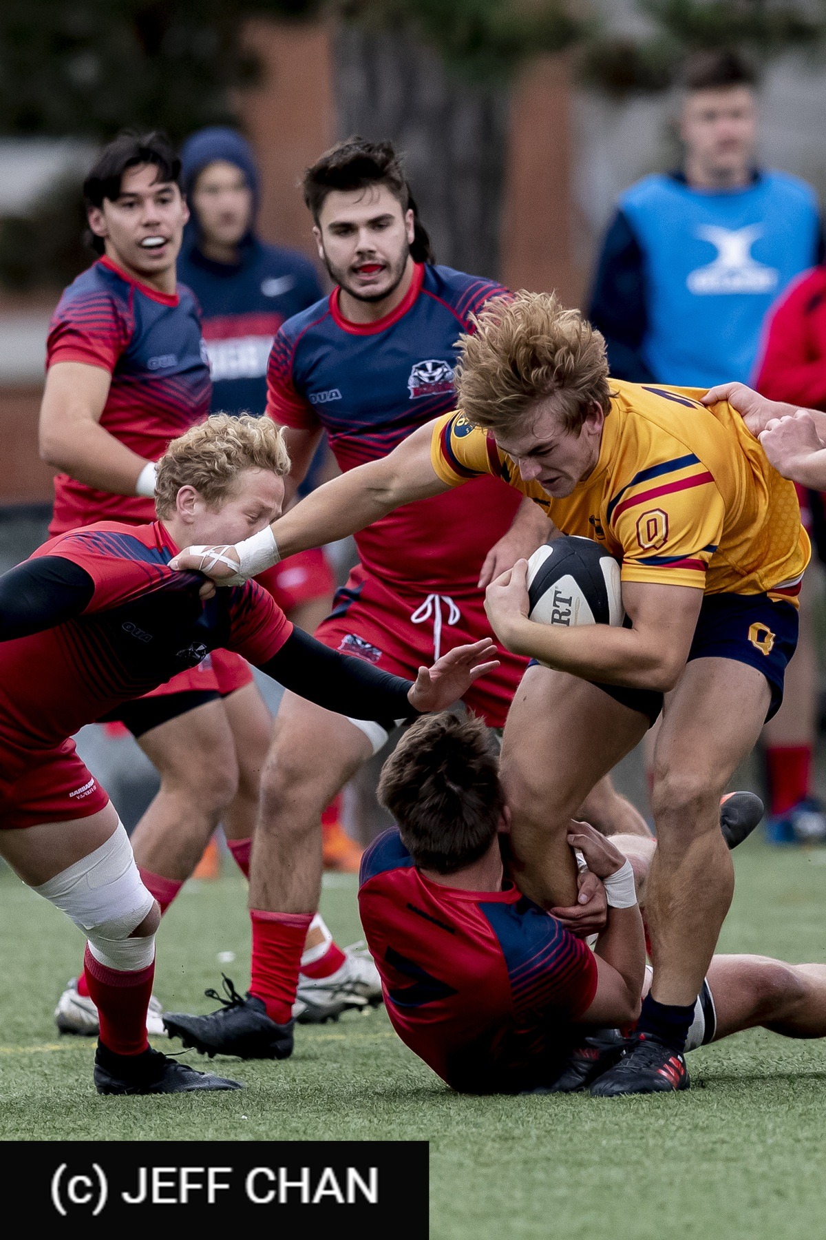  Queen's University - Brock University - Rugby - OUA 2022 Queen's vs Brock (#OUA22QUBR10) Photo by: Jeff Chan | Siuxy Sports 2022-10-08