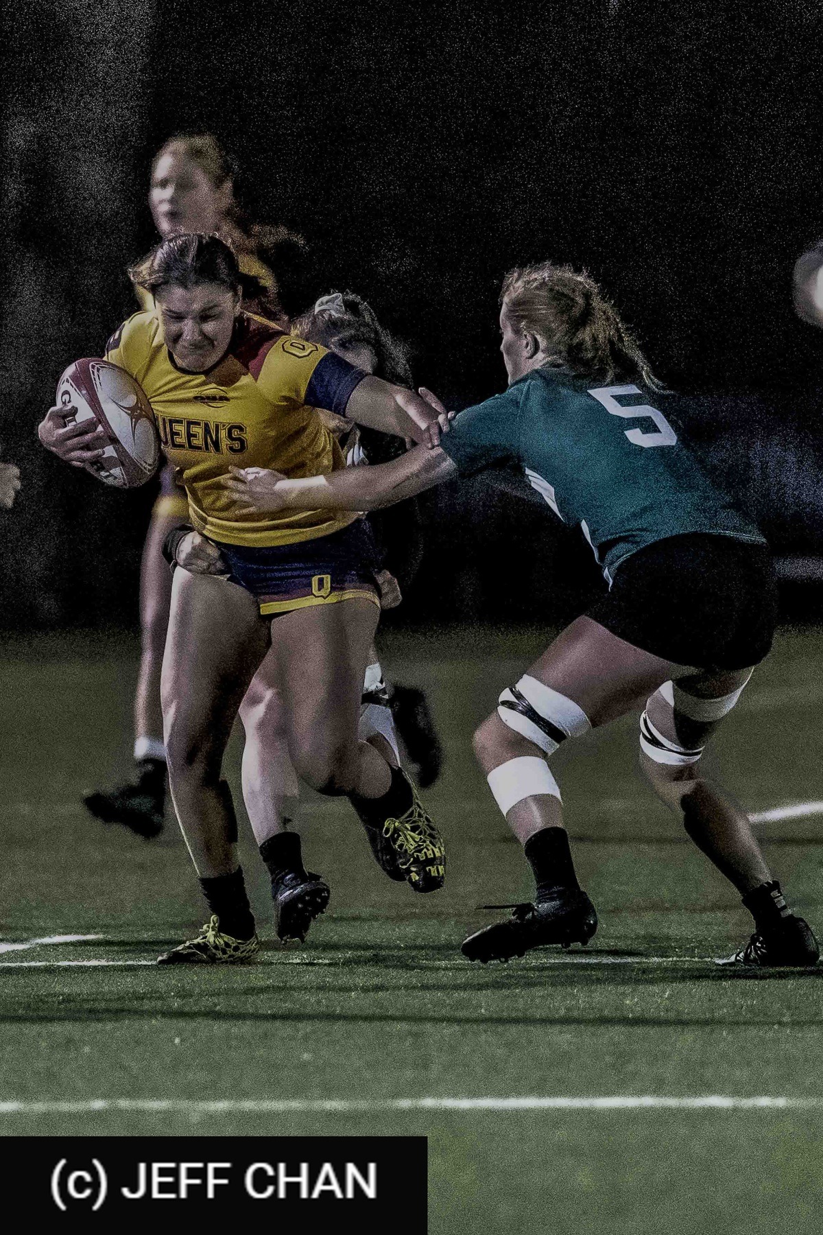  Queen's University - Trent University - Rugby - OUA 2022 Queen's (W) vs Trent (#OUW22QWTR10) Photo by: Jeff Chan | Siuxy Sports 2022-10-07