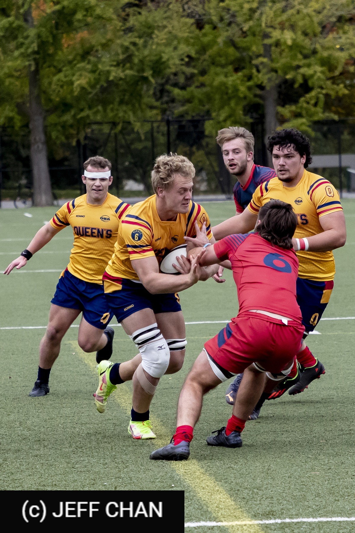  Queen's University - Brock University - Rugby - OUA 2022 Queen's vs Brock (#OUA22QUBR10) Photo by: Jeff Chan | Siuxy Sports 2022-10-08