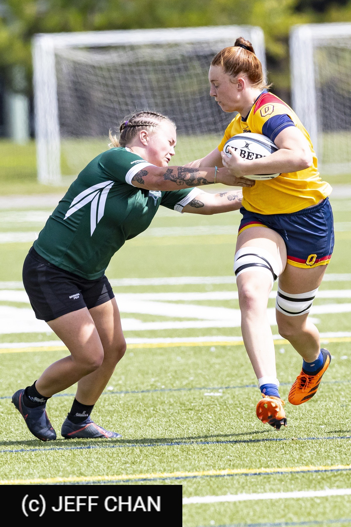  Queen's University - Trent University - Rugby - OUA 2023 Queen's (W) vs Trent (#OUW23QWTR09) Photo by: Jeff Chan | Siuxy Sports 2023-09-02