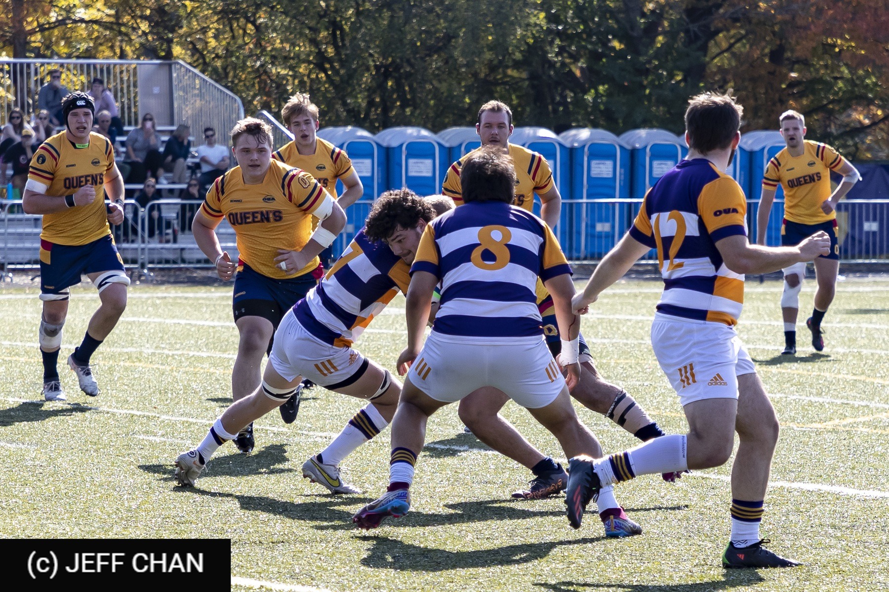  Queen's University - Wilfrid Laurier University - Rugby - OUA 2022 Queen's vs Laurier (#OUA22QULA10) Photo by: Jeff Chan | Siuxy Sports 2022-10-23