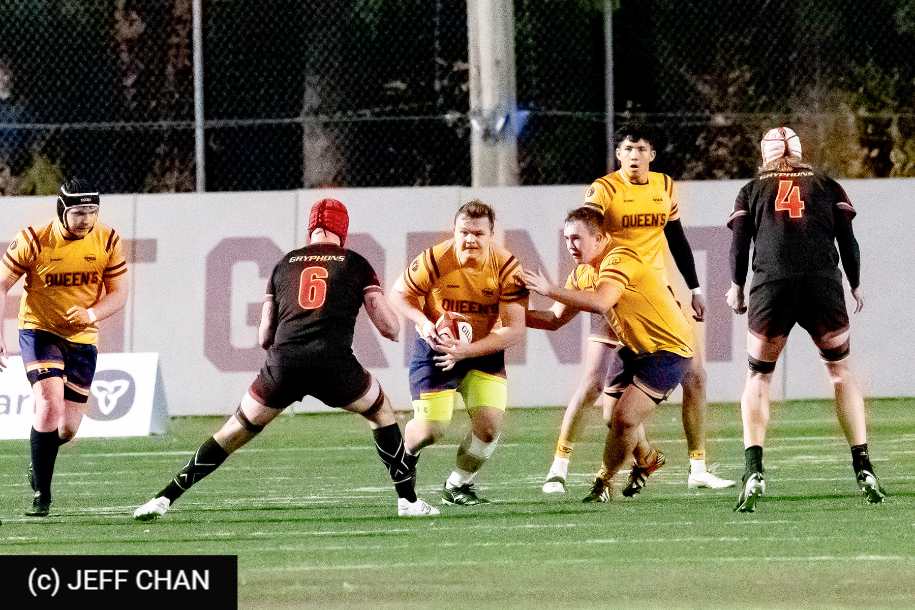Marcus D'ACRE - Bauer MERCER -  Queen's University - University of Guelph - Rugby - CANUMENS 2024 - Semi final - Queen's vs Guelph by Jeff Chan (#CANUMENS2408) Photo by: Jeff Chan | Siuxy Sports 2024-11-15