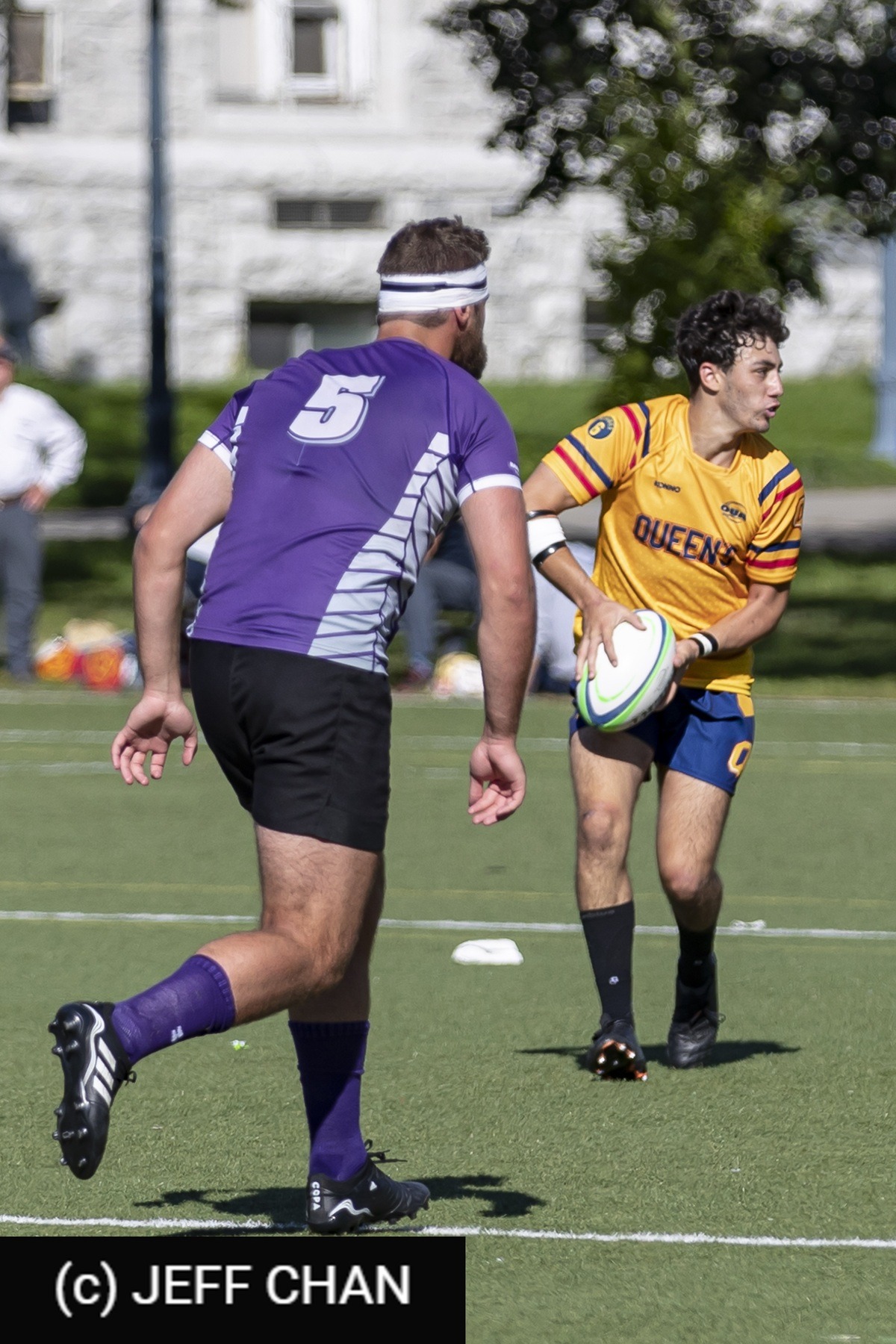  Queen's University - University of Western Ontario - Rugby - OUA 2022 Queen's vs Western (#OUA22QUWE09) Photo by: Jeff Chan | Siuxy Sports 2022-09-24
