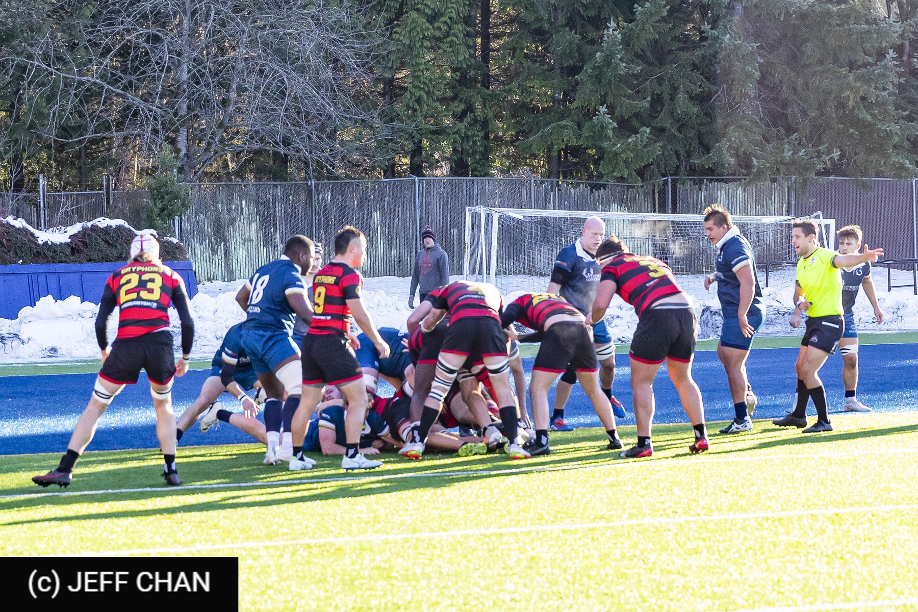 Caleb GERTH -  University of Guelph - Trinity Western University - Rugby - CANUMENS 2022 - Guelph vs Trinity Western U - Bronze Game  by Jeff Chan (#CANUMENS2211) Photo by: Jeff Chan | Siuxy Sports 2022-12-04