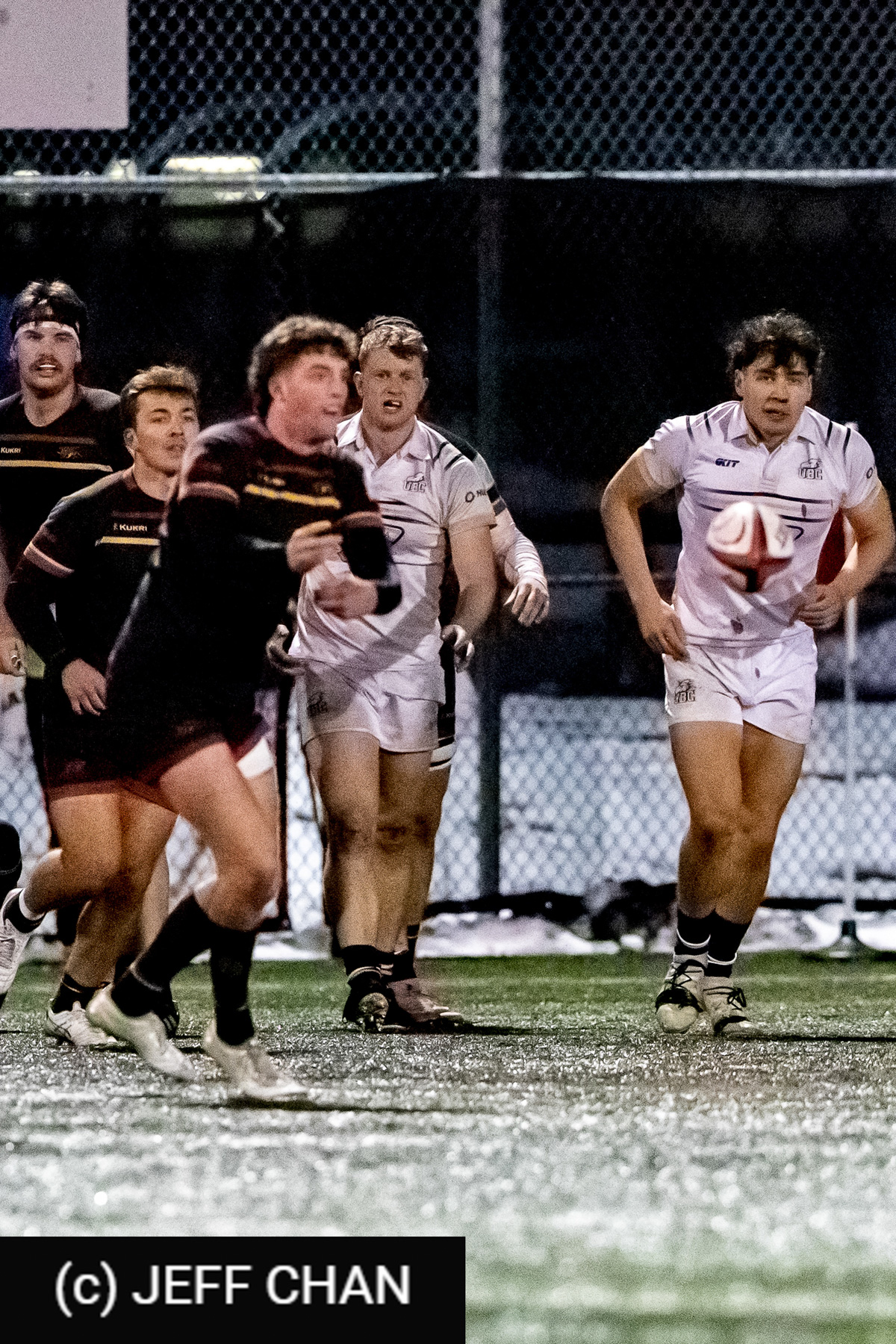 Logan CAKO - Alastair MARSHALL -  University of British Columbia - University of Guelph - Rugby - CANUMENS 2025 - University of British Columbia vs University of Guelph - Game#7 by Jeff Chan (#CANUMENS2557) Photo by: Jeff Chan | Siuxy Sports 2025-11-14