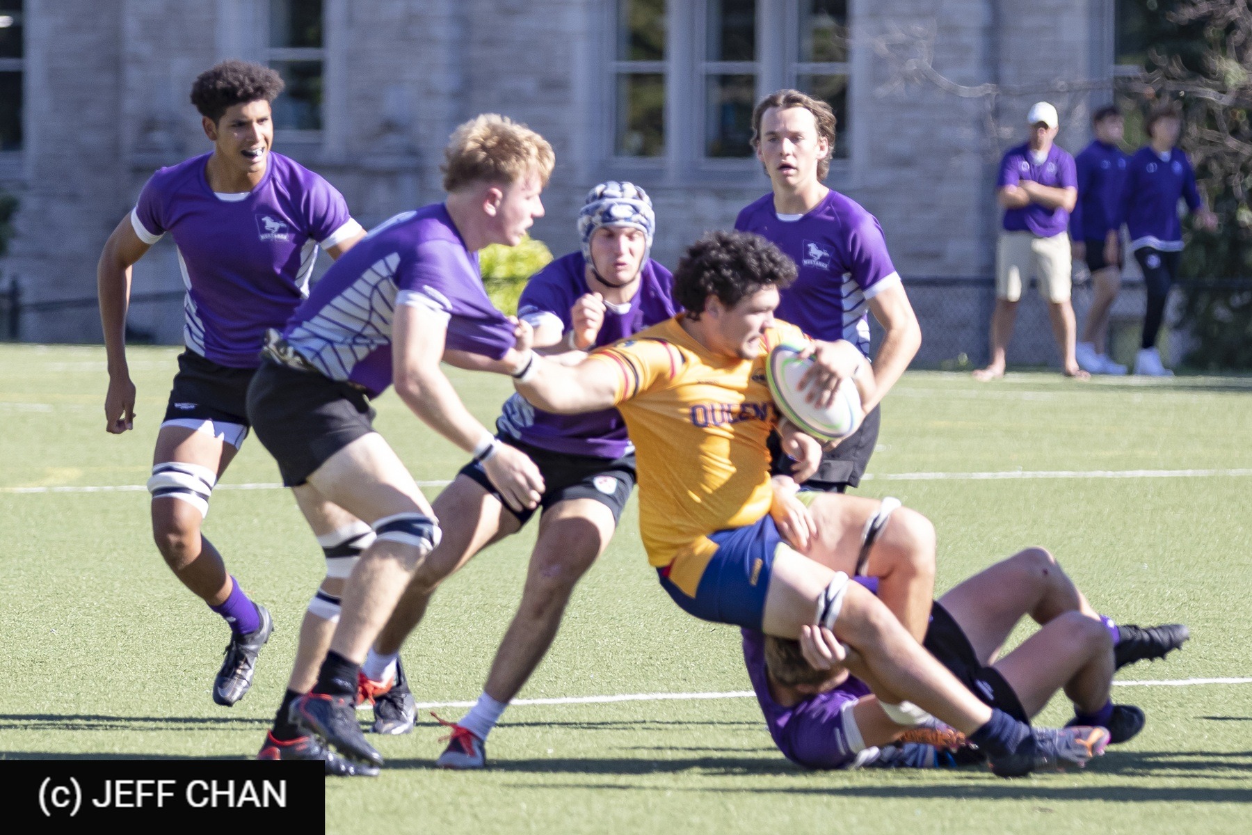  Queen's University - University of Western Ontario - Rugby - OUA 2022 Queen's vs Western (#OUA22QUWE09) Photo by: Jeff Chan | Siuxy Sports 2022-09-24