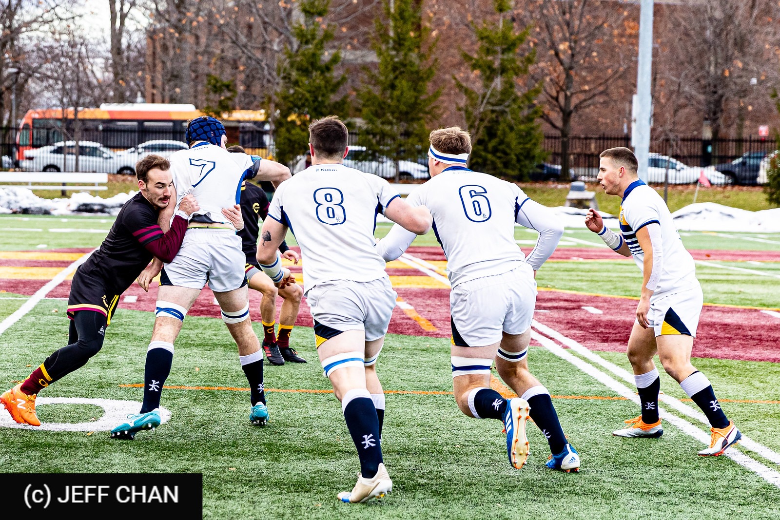 Jérôme LEVESQUE -  University of British Columbia - Université Concordia - Rugby - CANUMENS 2019 - U British Columbia vs Concordia U - by Jeff Chan (#CANUMENS1906) Photo by: Jeff Chan | Siuxy Sports 2019-11-22