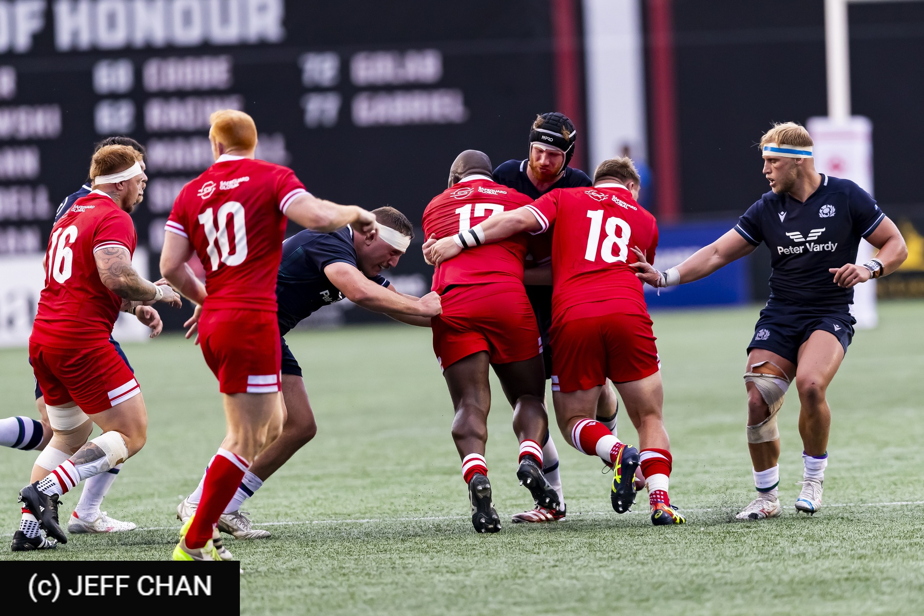  Canada Rugby XV M - Scotland national rugby union team - Rugby - Canada vs Scotland - 2024 TD Place - Post Game - by Jeff Chan (#CANSCO240709) Photo by: Jeff Chan | Siuxy Sports 2024-07-06