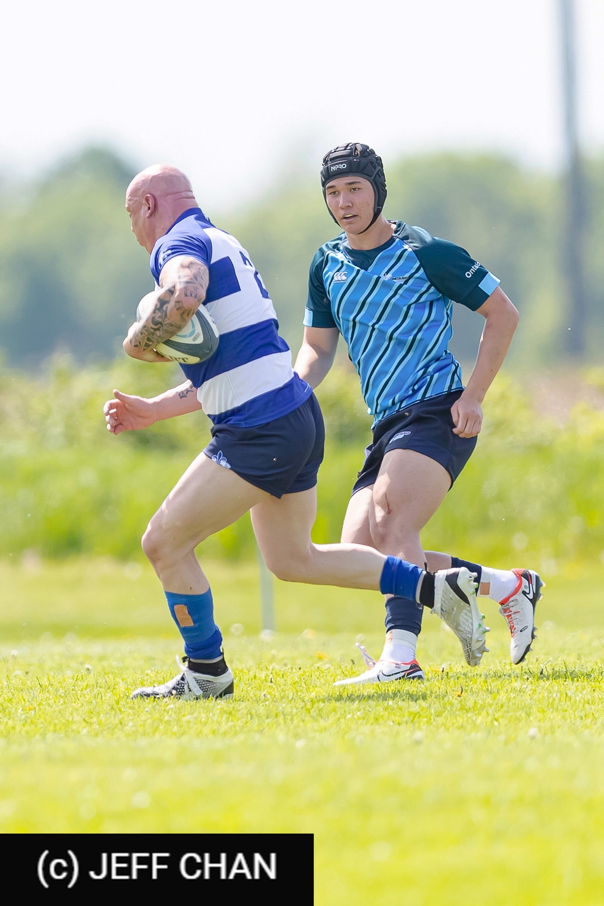James WEBB -  Ontario Blues - Équipe Québec Senior Masculin - Rugby - ECRC 2024 - Ontario Blues vs Québec (#ECRC24ONBQ5) Photo by: Jeff Chan | Siuxy Sports 2024-05-19