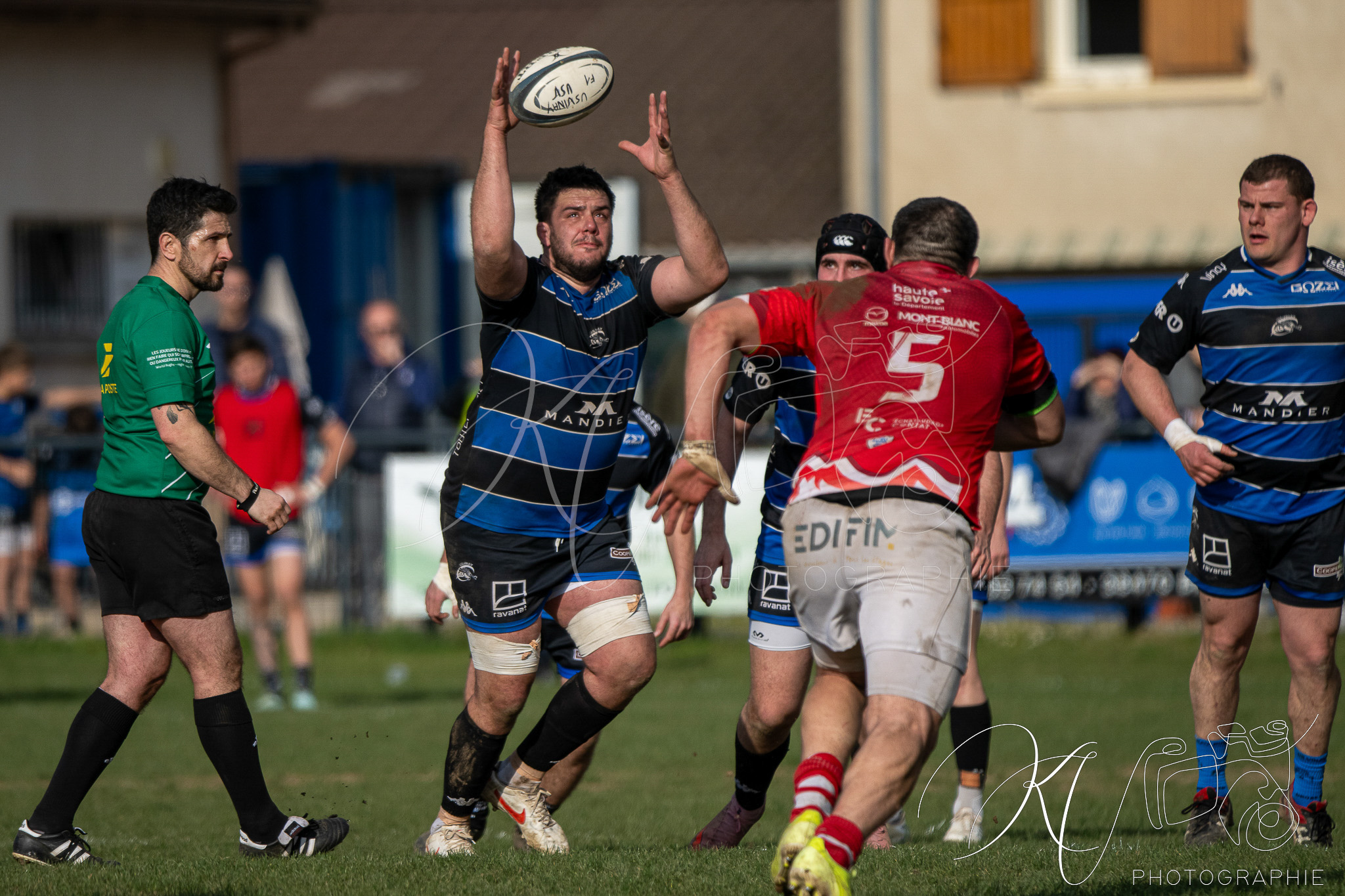  US Vinay - Bassin Annecy Aravis Rugby - Rugby - FFR 2026 - Féd 1 - US Vinay vs BAAR (#FFR26F1USVBA2) Photo by: Karine Valentin | Siuxy Sports 2026-02-28