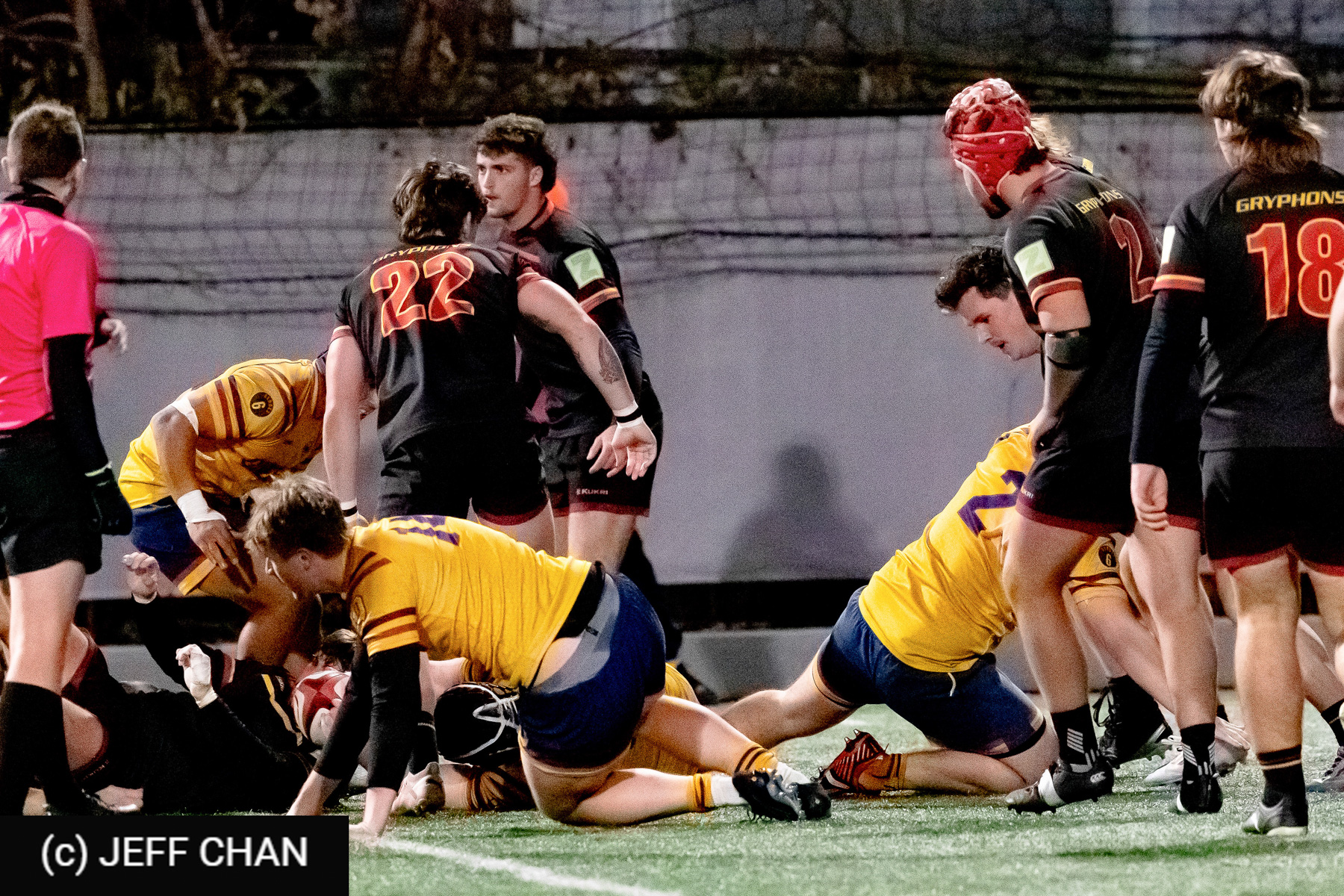 Brenden BLACK -  Queen's University - University of Guelph - Rugby - CANUMENS 2024 - Semi final - Queen's vs Guelph by Jeff Chan (#CANUMENS2408) Photo by: Jeff Chan | Siuxy Sports 2024-11-15