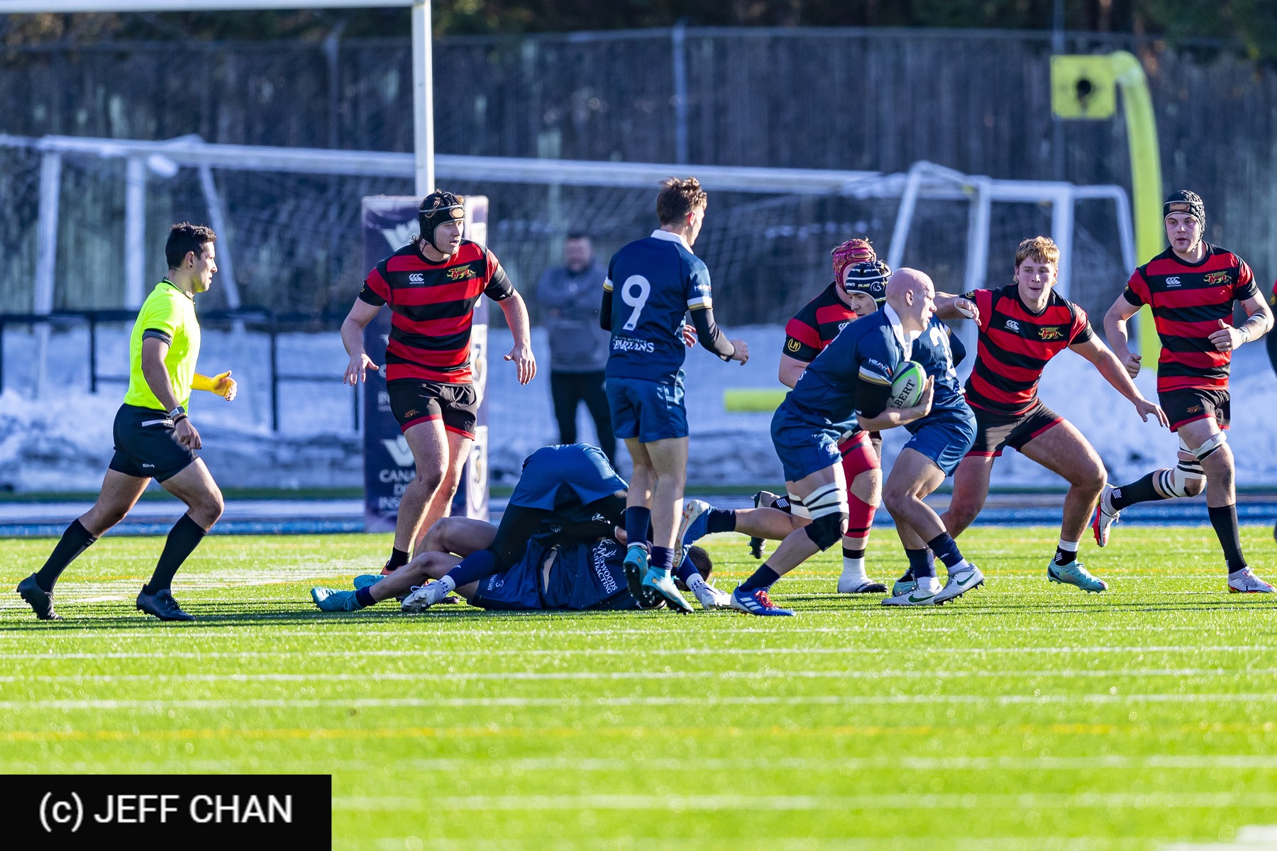 Rhys COLLINS - Jacob INCE -  University of Guelph - Trinity Western University - Rugby - CANUMENS 2022 - Guelph vs Trinity Western U - Bronze Game  by Jeff Chan (#CANUMENS2211) Photo by: Jeff Chan | Siuxy Sports 2022-12-04