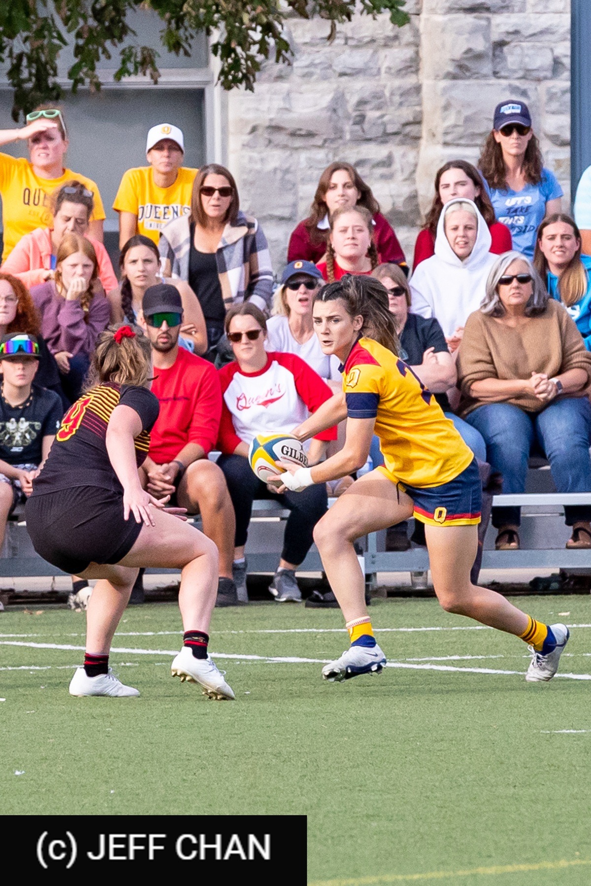  Queen's University - University of Guelph - Rugby - OUA 2023 Queen's (W) vs Guelph (#OUW23QWGU09) Photo by: Jeff Chan | Siuxy Sports 2023-09-23
