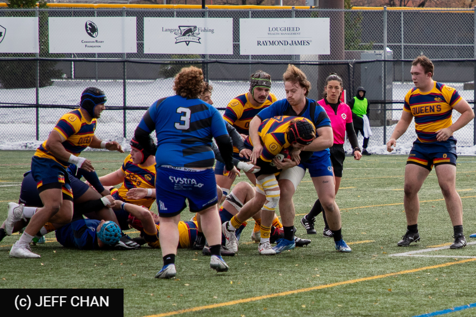  Université de Montréal - Queen's University - Rugby - CANUMENS 2025 - Université de Montréal vs Queen's University - Game#10 by Jeff Chan (#CANUMENS2560) Photo by: Jeff Chan | Siuxy Sports 2025-11-16