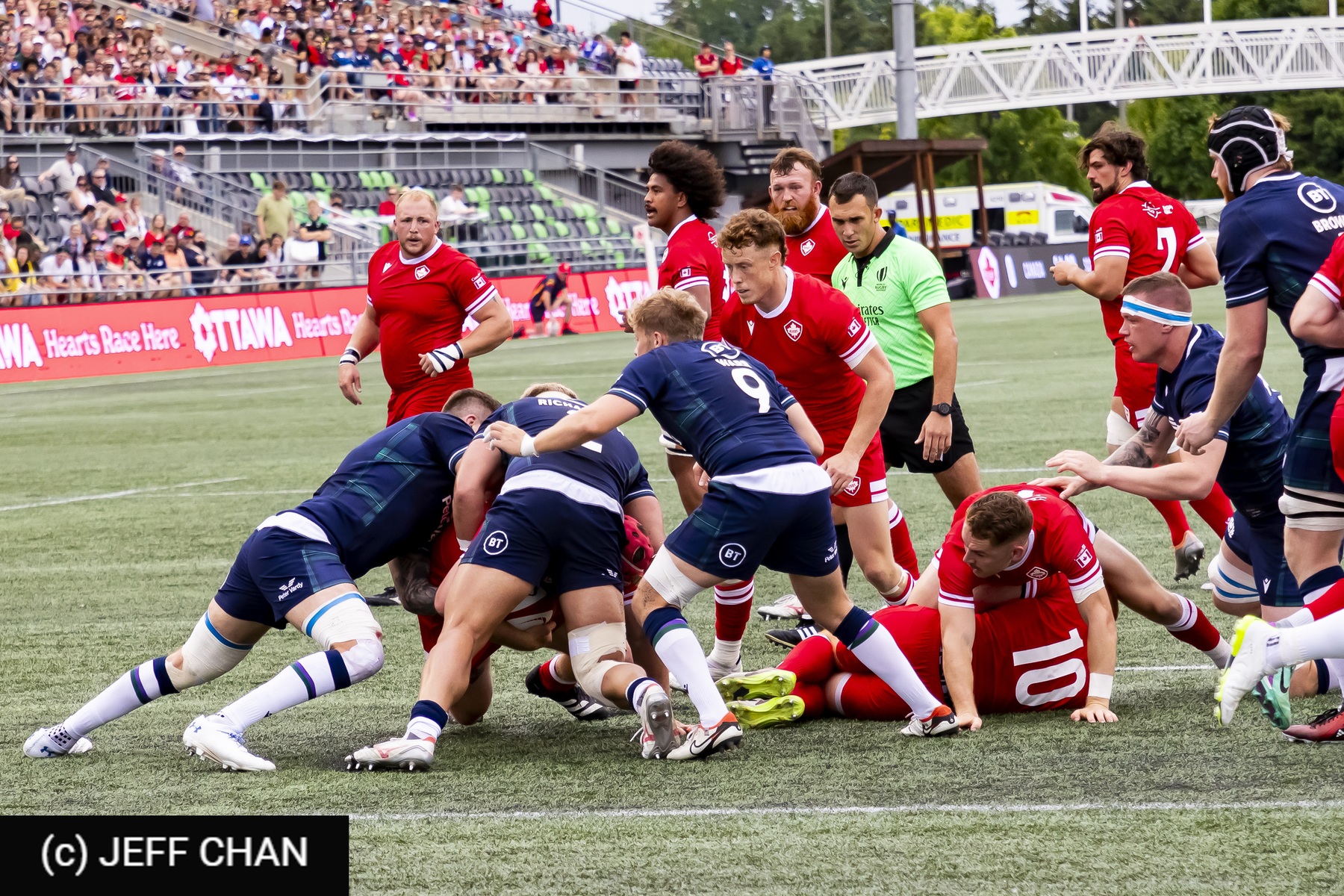  Canada Rugby XV M - Scotland national rugby union team - Rugby - Canada vs Scotland - 2024 TD Place - Post Game - by Jeff Chan (#CANSCO240709) Photo by: Jeff Chan | Siuxy Sports 2024-07-06