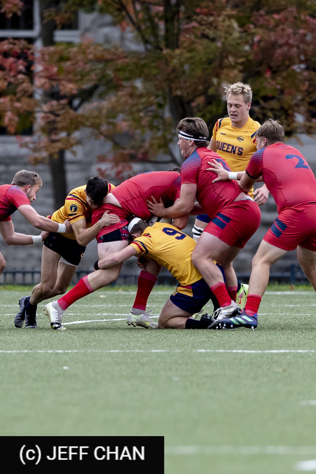 Queen's University - Brock University - Rugby - OUA 2022 Queen's vs Brock (#OUA22QUBR10) Photo by: Jeff Chan | Siuxy Sports 2022-10-08