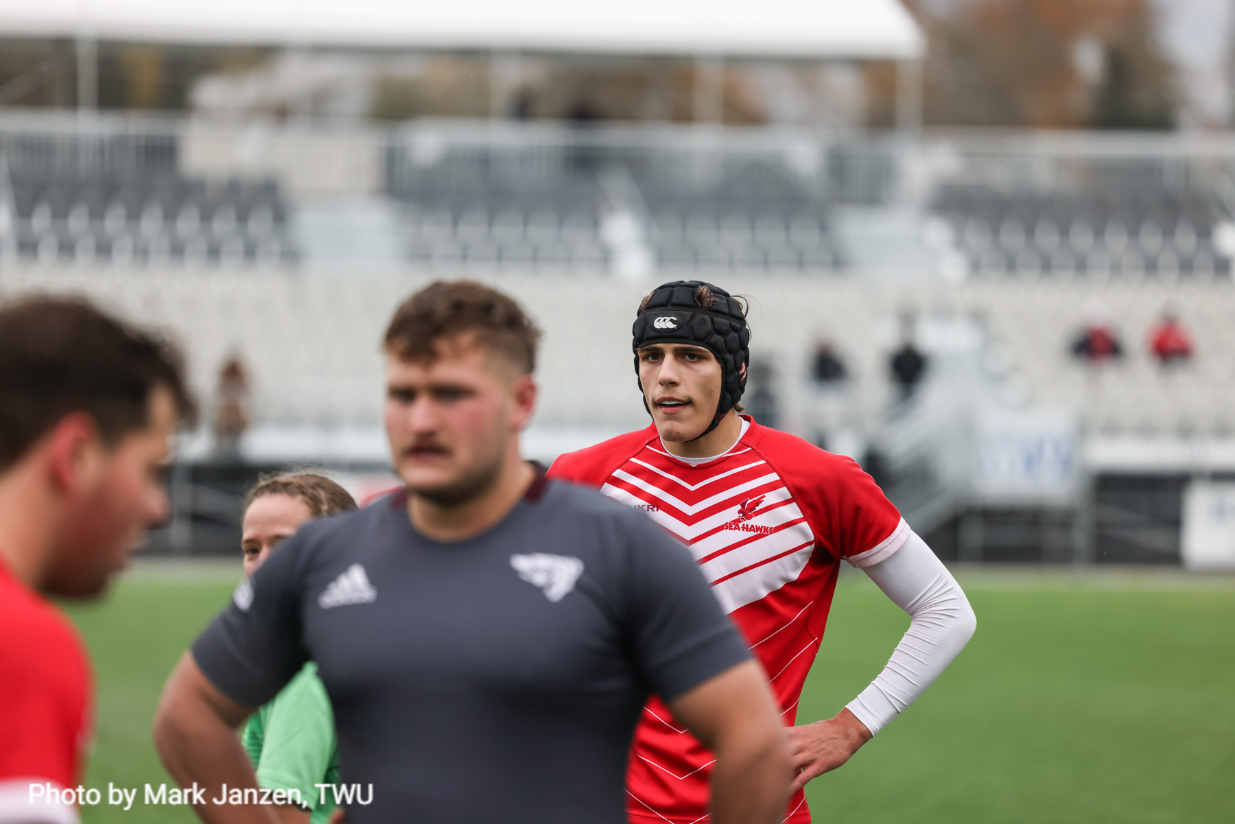 Connor WILLIAMS -  Memorial University of Newfoundland - Université Ottawa - Rugby - CANUMENS 2023 - Quarter final - Memorial vs U Ottawa by Jeff Chan (#CANUMENS2303) Photo by: Jeff Chan | Siuxy Sports 2023-11-15