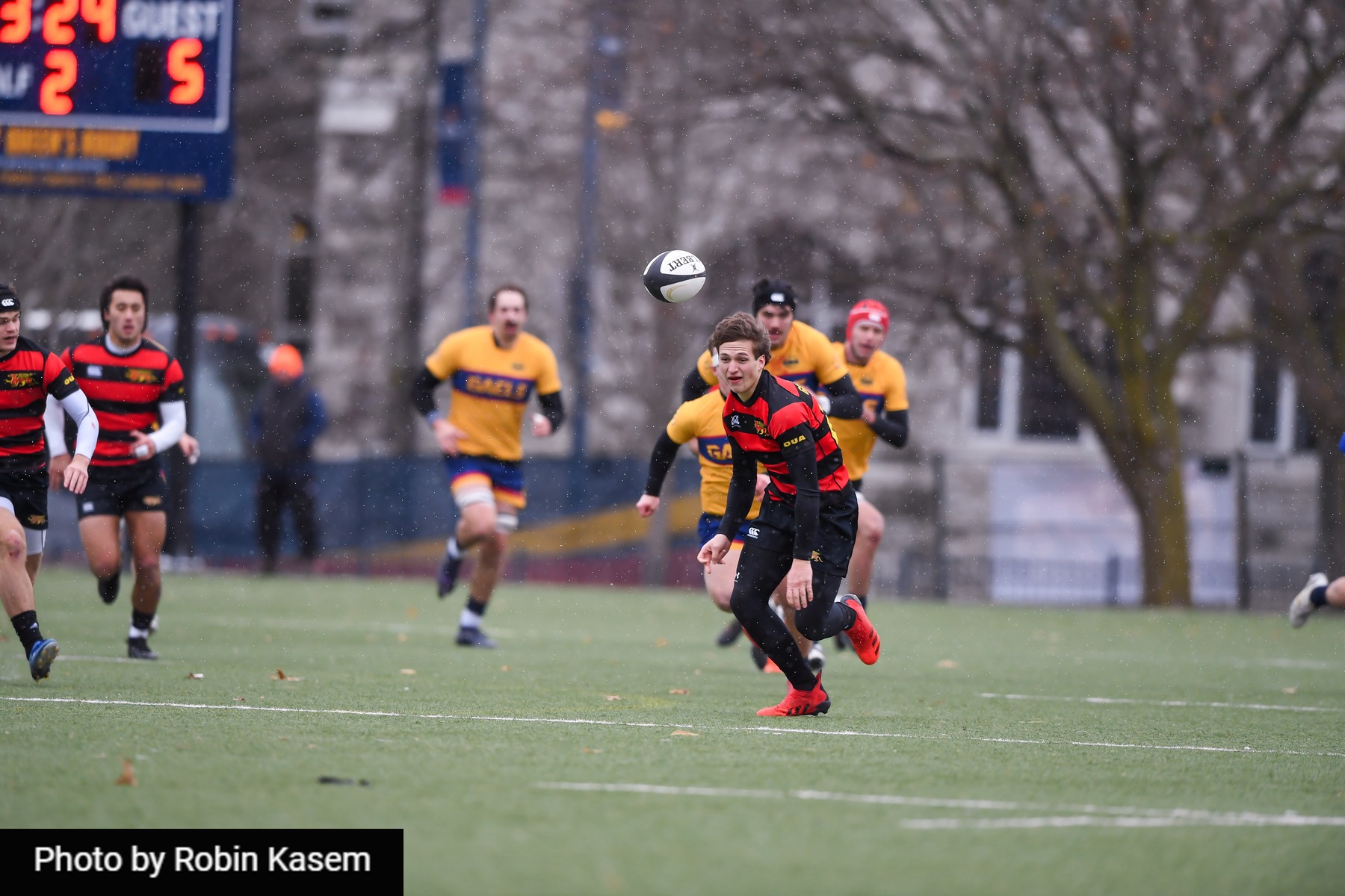 Nathan COUSSEAU-DUPIN -  Queen's University - University of Guelph - Rugby - CANUMENS 2021 - Queen's U vs U Guelph - Bronze Game by Jeff Chan (#CANUMENS2111) Photo by: Jeff Chan | Siuxy Sports 2021-11-28