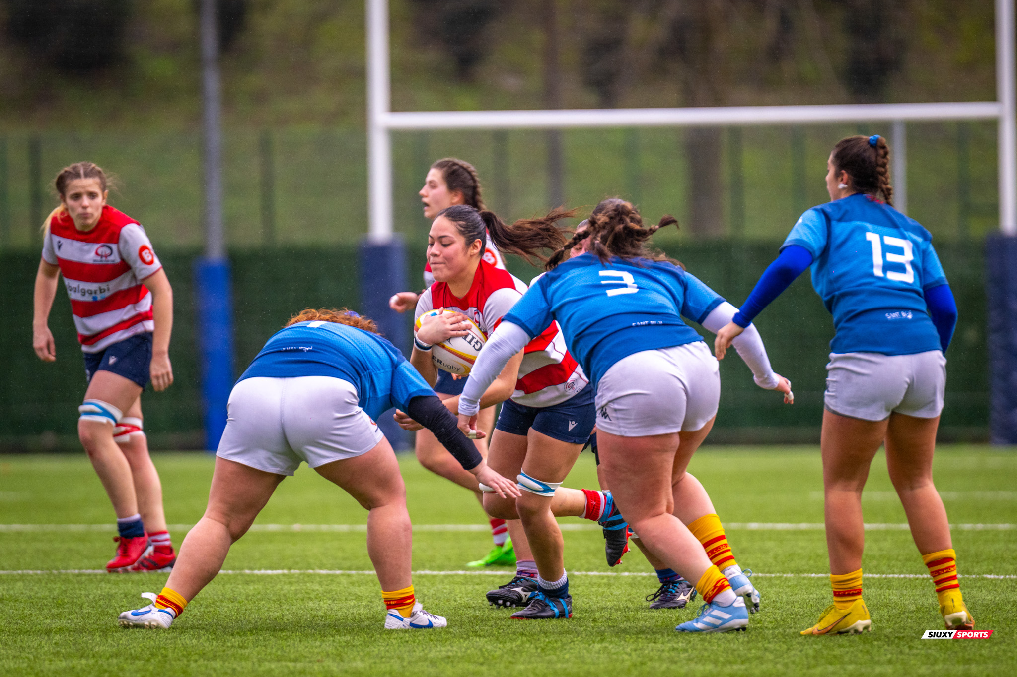  Universitario Bilbao Rugby - Unió Esportiva Santboiana - Rugby - FER 2026 -  Div Honor B Fem - Universitario Bilbao Rugby vs Unio Esportiva Santboiana (#FER26DHBFUBS1) Photo by: Fredy Monfoto | Siuxy Sports 2026-01-18