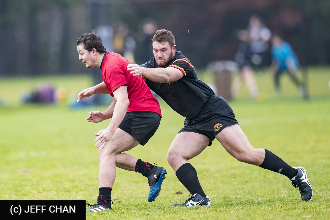Graeme FRANCOLINI -  University of Guelph - University of New Brunswick - Rugby - CANUMENS 2018 - U Guelph vs U New Brunswick SJ by Jeff Chan (#CANUMENS1805) Photo by: Jeff Chan | Siuxy Sports 2018-11-24