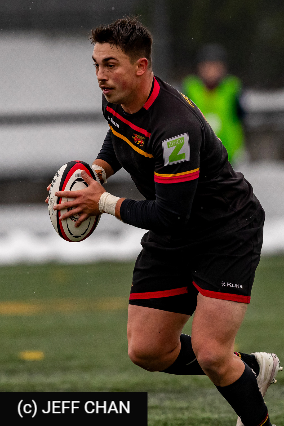 Liam BOWMAN -  University of Guelph - University of British Columbia Okanagan - Rugby - CANUMENS 2025 - University of Guelph v University of British Columbia Okanagan - Game#2 by Jeff Chan (#CANUMENS2572) Photo by: Jeff Chan | Siuxy Sports 2025-11-12