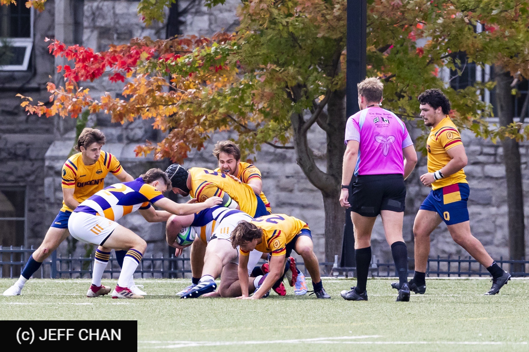  Queen's University - Wilfrid Laurier University - Rugby - OUA 2023 Queen's vs Laurier (#OUA23QULA09) Photo by: Jeff Chan | Siuxy Sports 2023-09-23