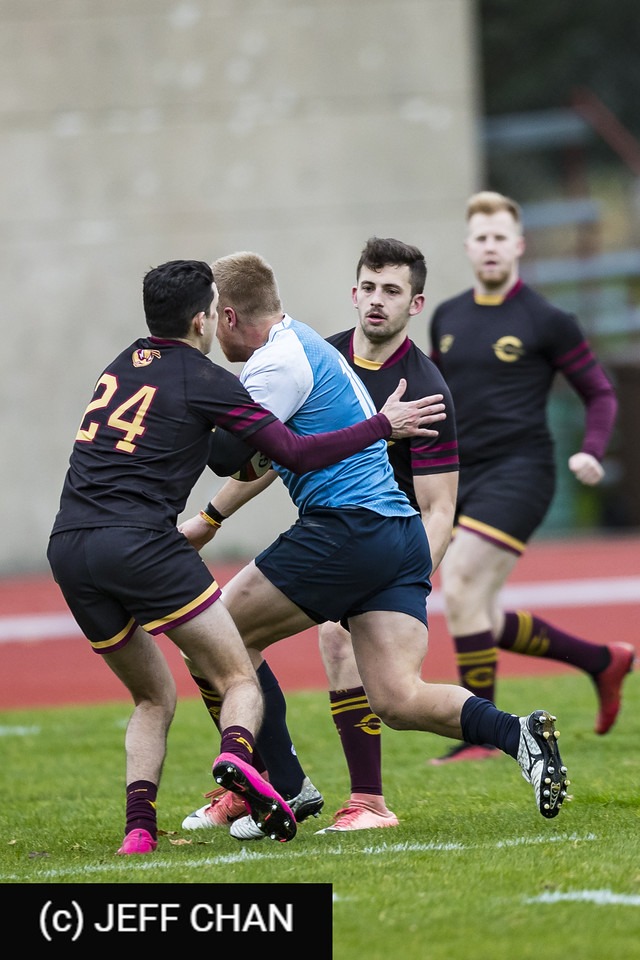 Charles DEBOVE -  University of Victoria - Université Concordia - Rugby - CANUMENS 2018 - U Victoria vs Concordia U - Bronze Game by Jeff Chan (#CANUMENS1808) Photo by: Jeff Chan | Siuxy Sports 2018-11-25