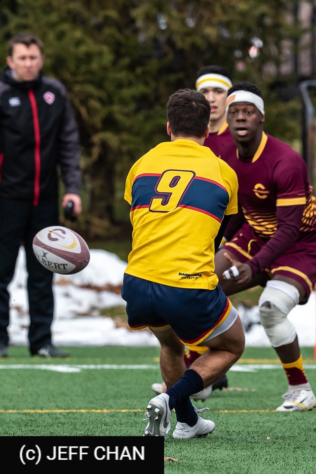 Eliott GOUSSANOU -  Queen's University - Université Concordia - Rugby - CANUMENS 2019 - Queen's U vs Concordia U - Bronze Game by Jeff Chan (#CANUMENS1907) Photo by: Jeff Chan | Siuxy Sports 2019-11-24