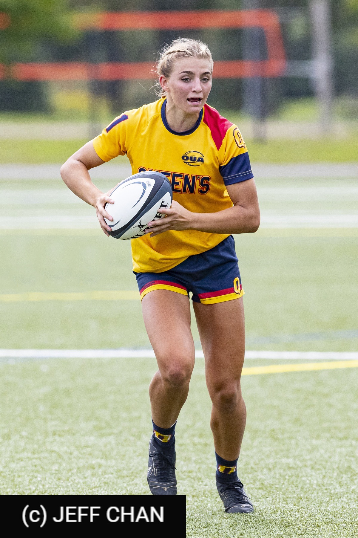  Queen's University - Trent University - Rugby - OUA 2023 Queen's (W) vs Trent (#OUW23QWTR09) Photo by: Jeff Chan | Siuxy Sports 2023-09-02