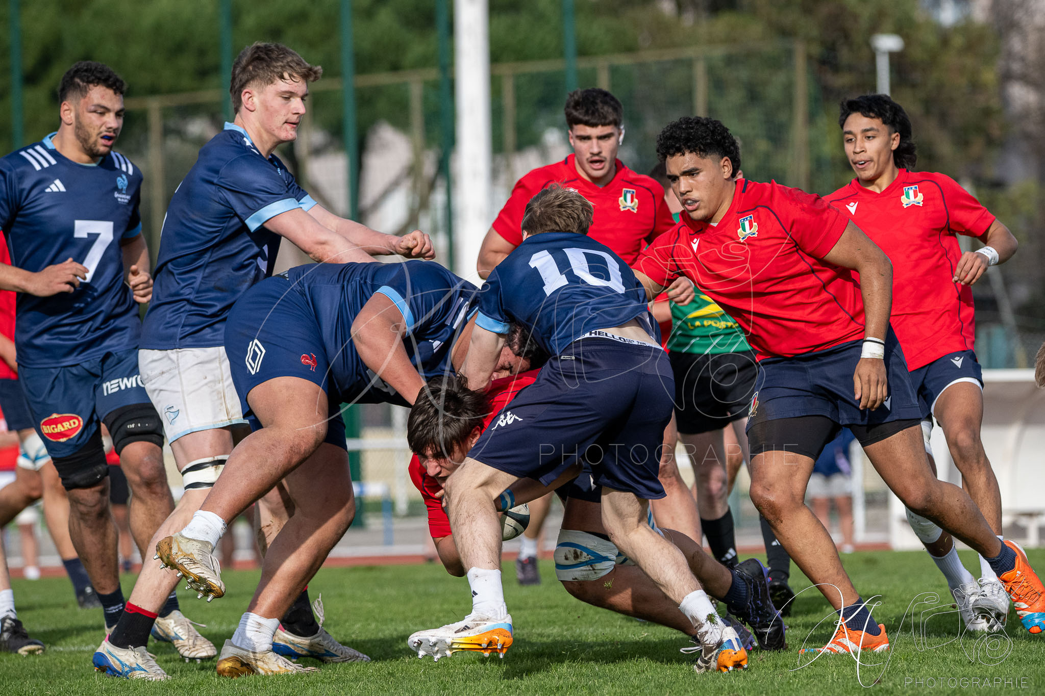  Équipe U-18 de France de rugby à XV -  - Rugby - FFR 2026 - Générations bleues 2026 - M18 (#FFR26GB26M18) Photo by: Karine Valentin | Siuxy Sports 2026-02-14