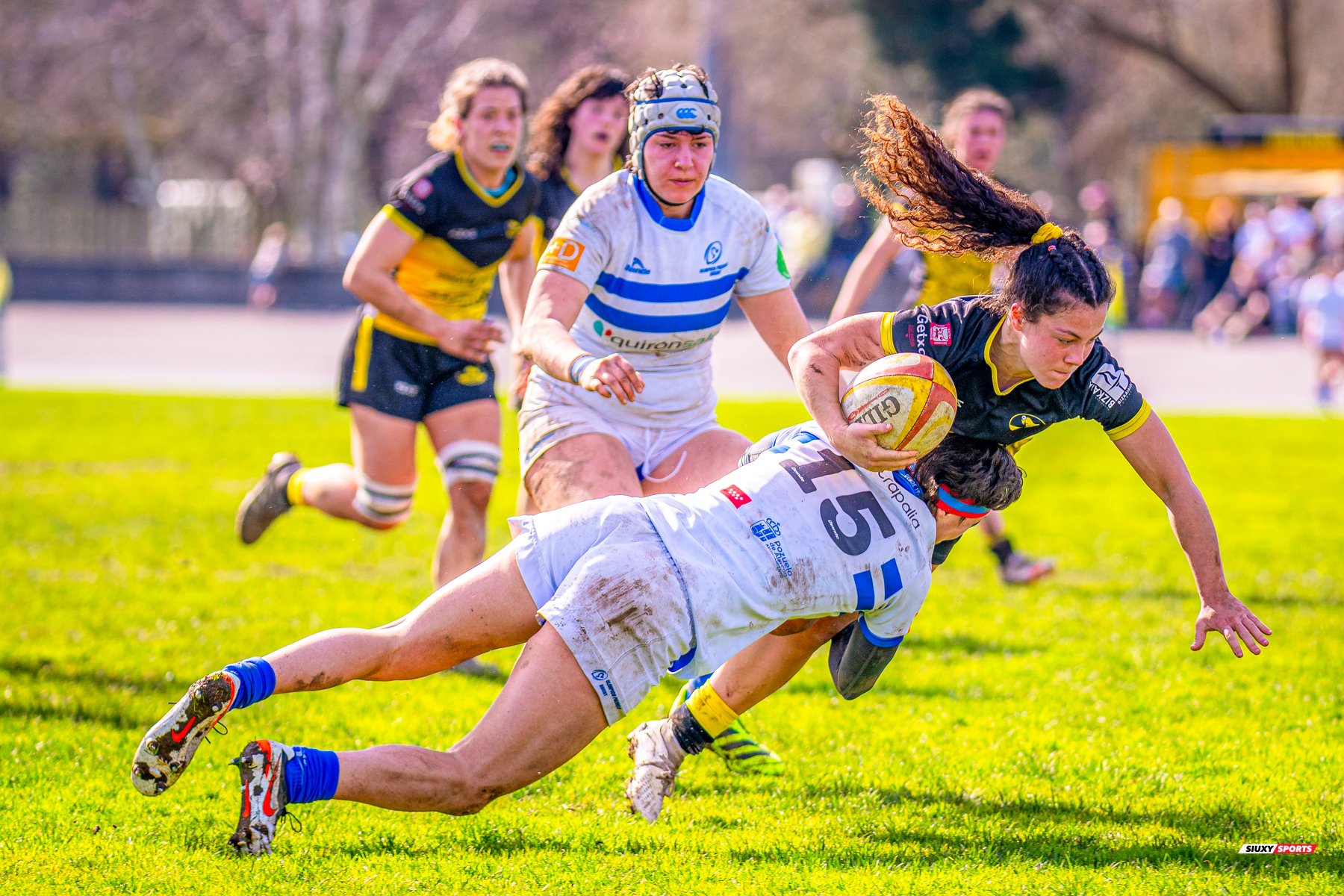  Getxo Artea Rugby Taldea - Olimpico RC Pozuelo - Rugby - FER 2026 - Getxo Neskak vs Olimpico Pozuelo (#FER26GNOP02) Photo by: Fredy Monfoto | Siuxy Sports 2026-02-22