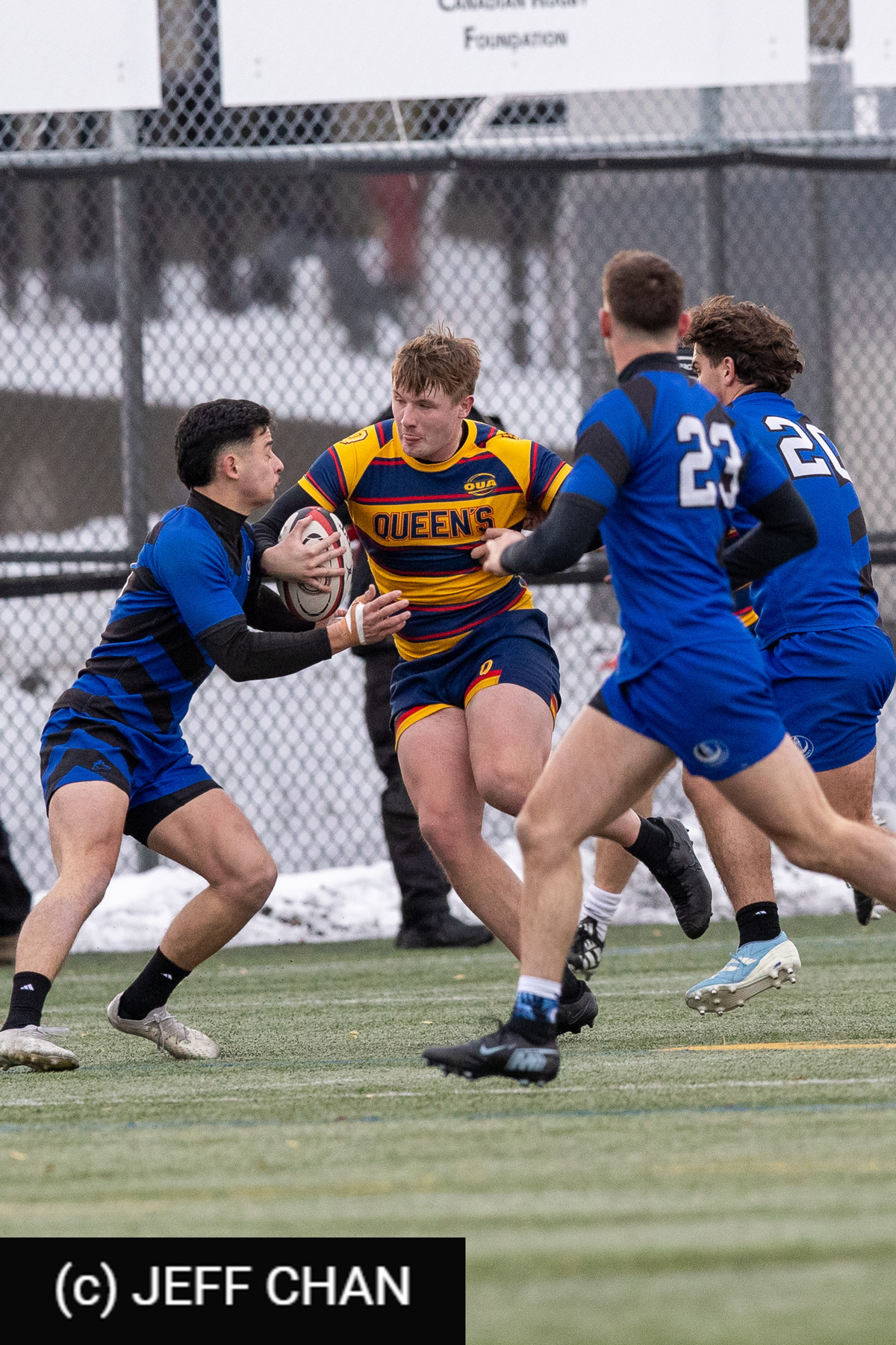  Université de Montréal - Queen's University - Rugby - CANUMENS 2025 - Université de Montréal vs Queen's University - Game#10 by Jeff Chan (#CANUMENS2560) Photo by: Jeff Chan | Siuxy Sports 2025-11-16