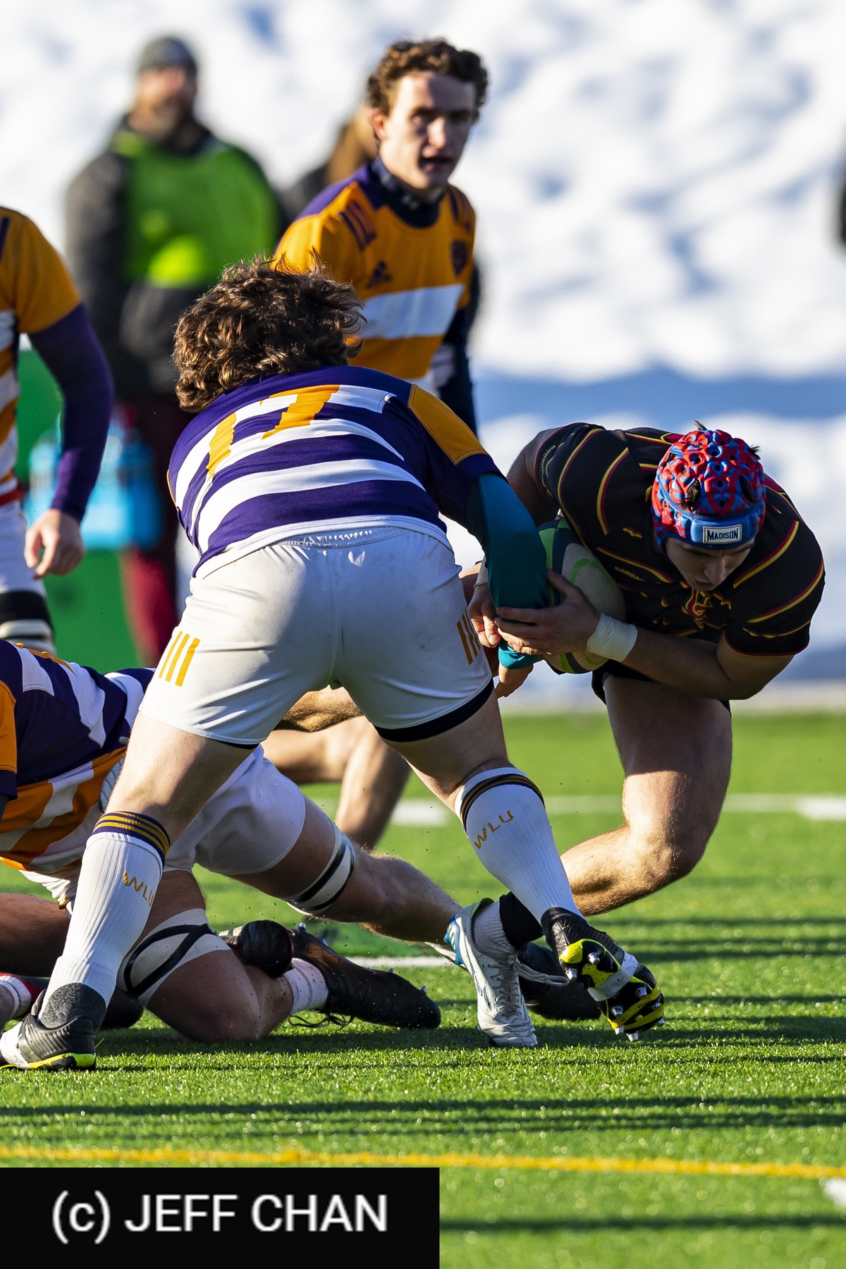  Wilfrid Laurier University - University of Calgary - Rugby - CANUMENS 2022 - W Laurier U vs Calgary -  by Jeff Chan (#CANUMENS2210) Photo by: Jeff Chan | Siuxy Sports 2022-12-04