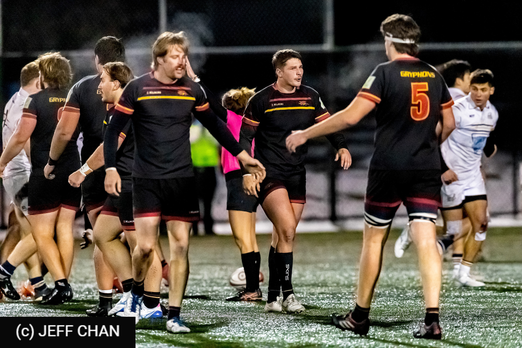 Jacob INCE - Kal SAGER -  University of British Columbia - University of Guelph - Rugby - CANUMENS 2025 - University of British Columbia vs University of Guelph - Game#7 by Jeff Chan (#CANUMENS2557) Photo by: Jeff Chan | Siuxy Sports 2025-11-14