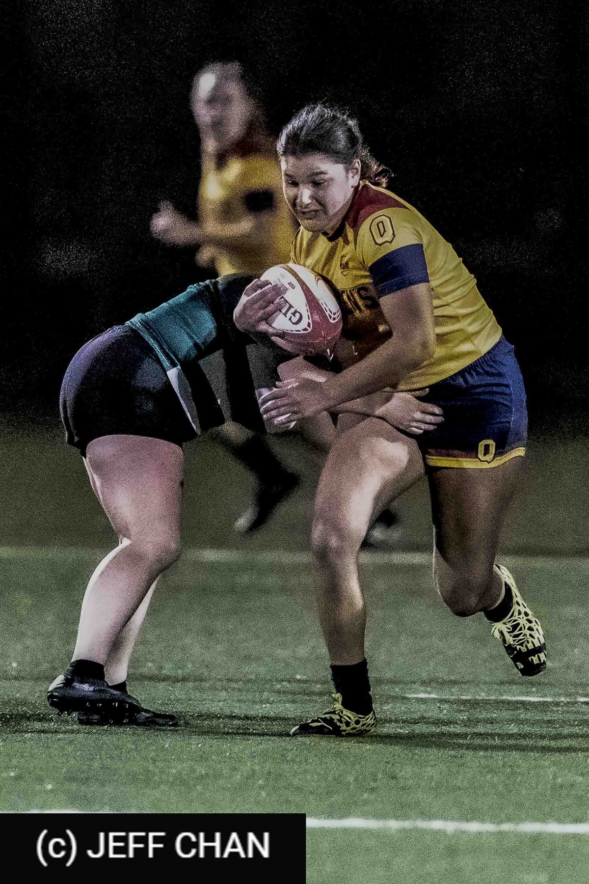  Queen's University - Trent University - Rugby - OUA 2022 Queen's (W) vs Trent (#OUW22QWTR10) Photo by: Jeff Chan | Siuxy Sports 2022-10-07