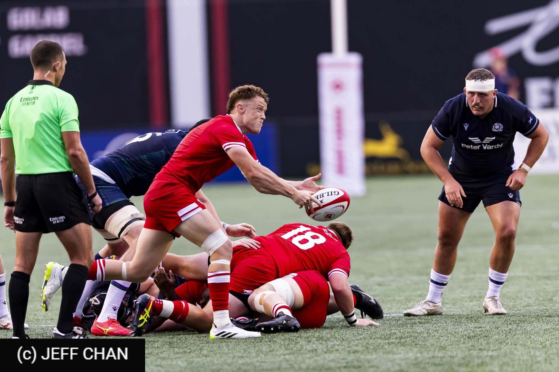  Canada Rugby XV M - Scotland national rugby union team - Rugby - Canada vs Scotland - 2024 TD Place - Post Game - by Jeff Chan (#CANSCO240709) Photo by: Jeff Chan | Siuxy Sports 2024-07-06