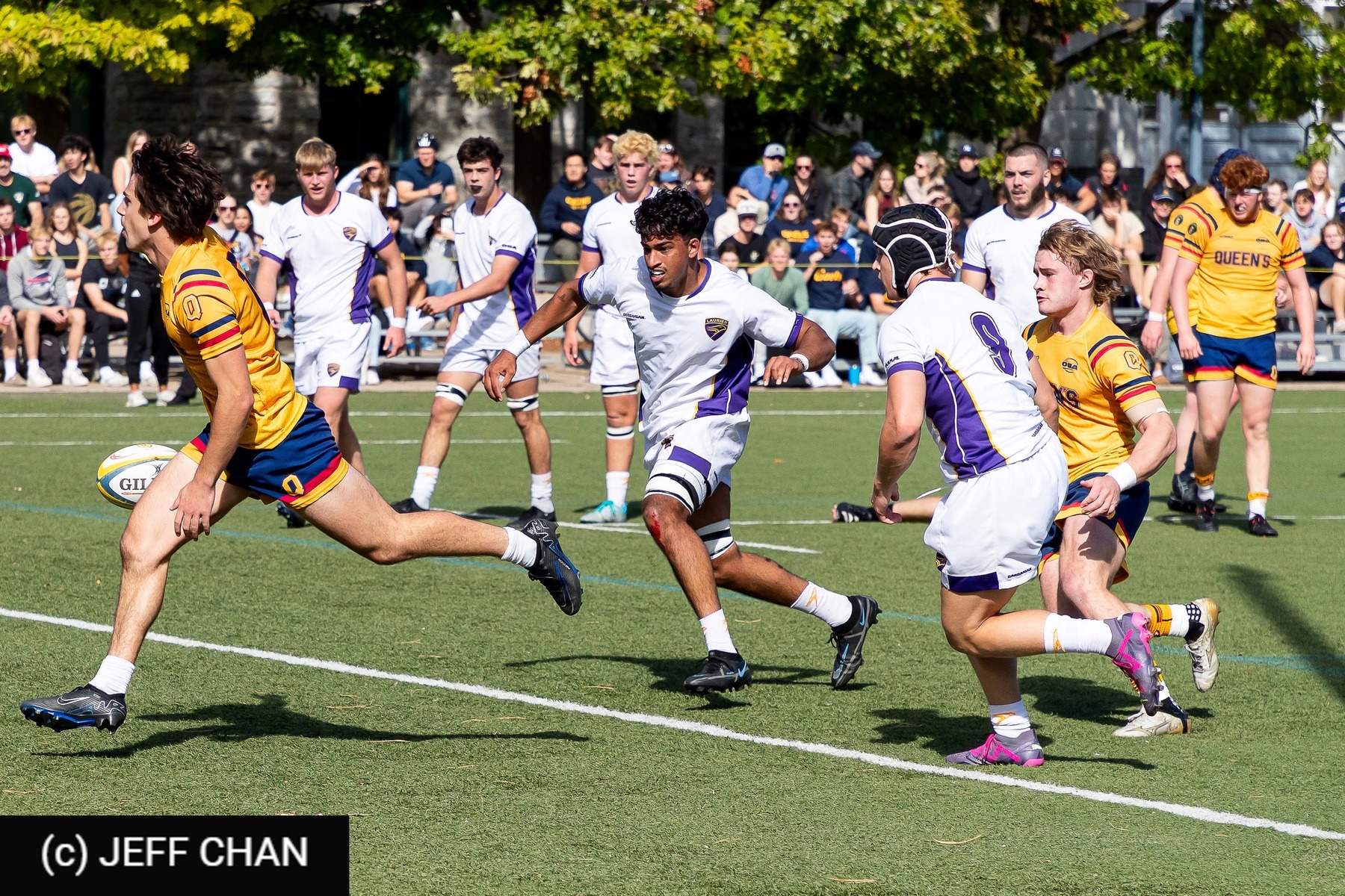  Queen's University - Wilfrid Laurier University - Rugby - OUA 2024 Queen's vs Laurier (#OUA24QULA10) Photo by: Jeff Chan | Siuxy Sports 2024-10-05