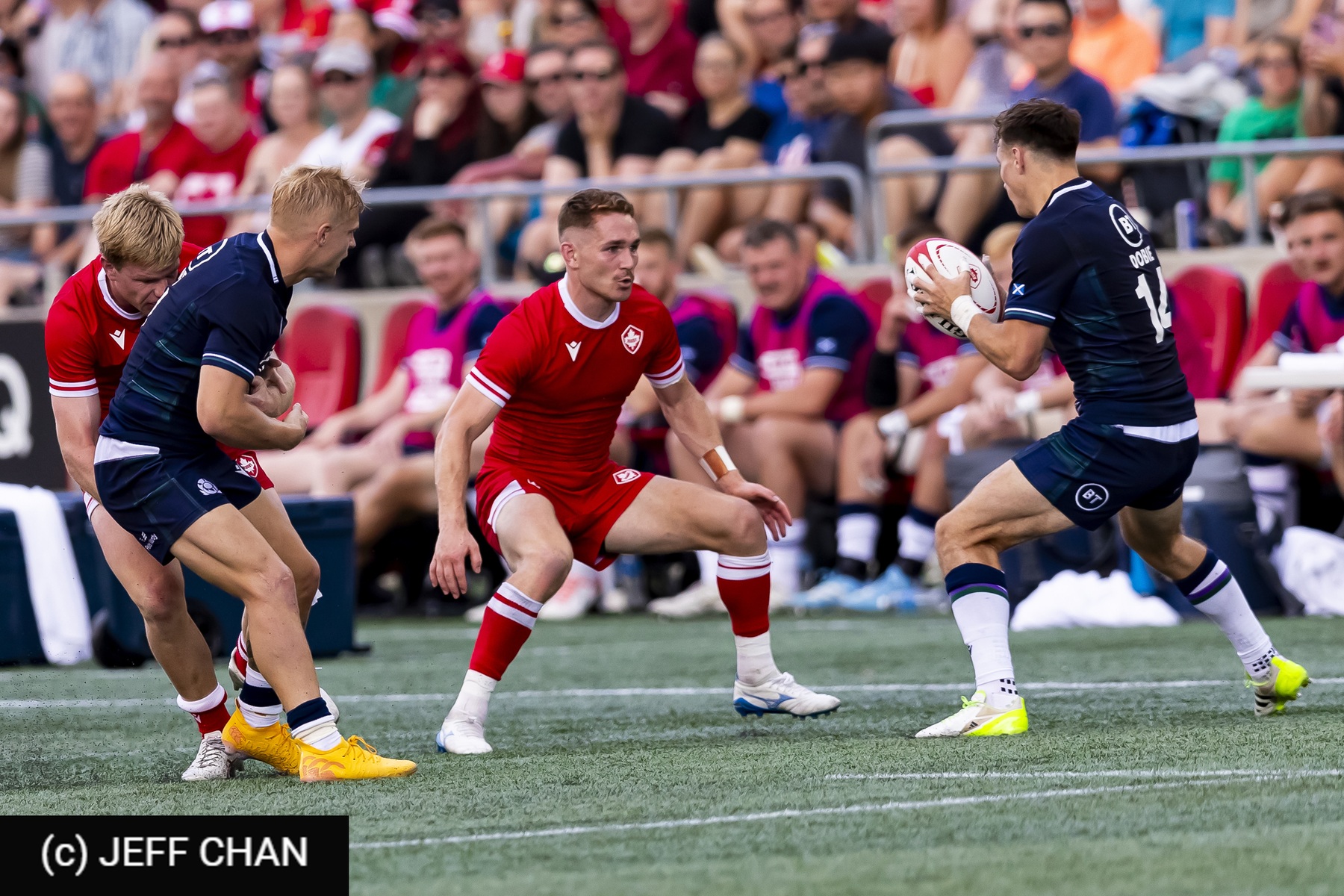  Canada Rugby XV M - Scotland national rugby union team - Rugby - Canada vs Scotland - 2024 TD Place - Post Game - by Jeff Chan (#CANSCO240709) Photo by: Jeff Chan | Siuxy Sports 2024-07-06