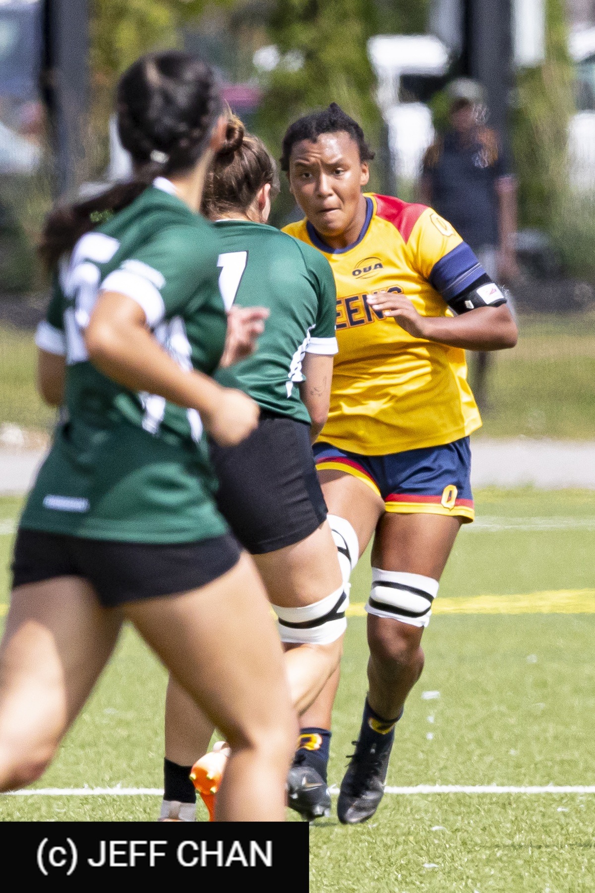  Queen's University - Trent University - Rugby - OUA 2023 Queen's (W) vs Trent (#OUW23QWTR09) Photo by: Jeff Chan | Siuxy Sports 2023-09-02