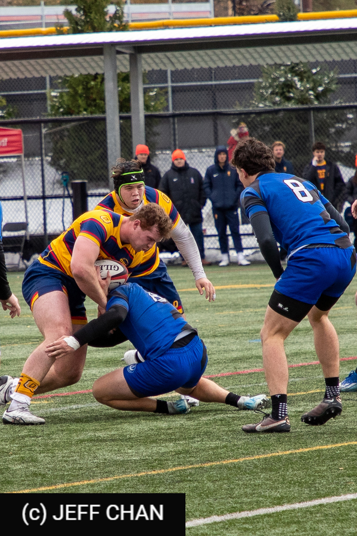  Université de Montréal - Queen's University - Rugby - CANUMENS 2025 - Université de Montréal vs Queen's University - Game#10 by Jeff Chan (#CANUMENS2560) Photo by: Jeff Chan | Siuxy Sports 2025-11-16