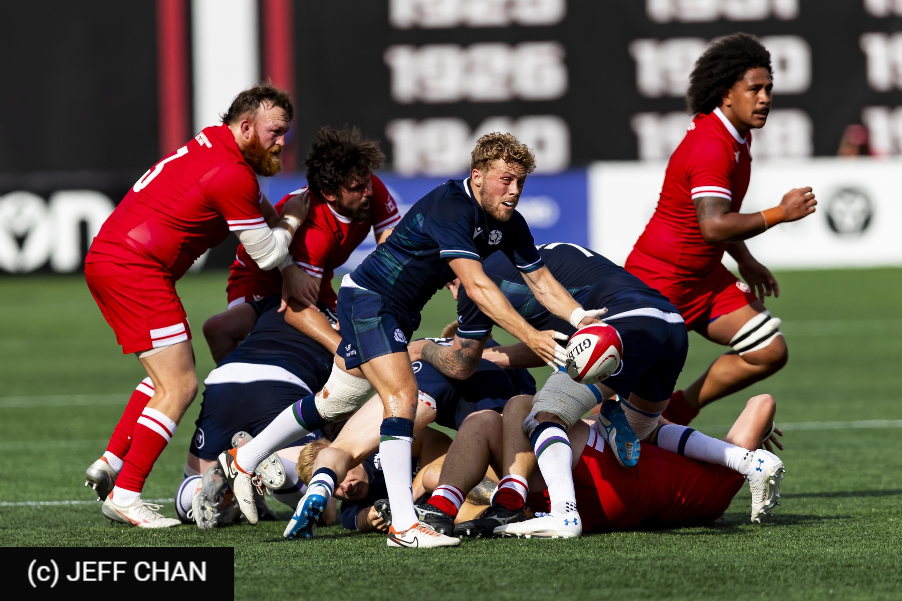  Canada Rugby XV M - Scotland national rugby union team - Rugby - Canada vs Scotland - 2024 TD Place - Post Game - by Jeff Chan (#CANSCO240709) Photo by: Jeff Chan | Siuxy Sports 2024-07-06