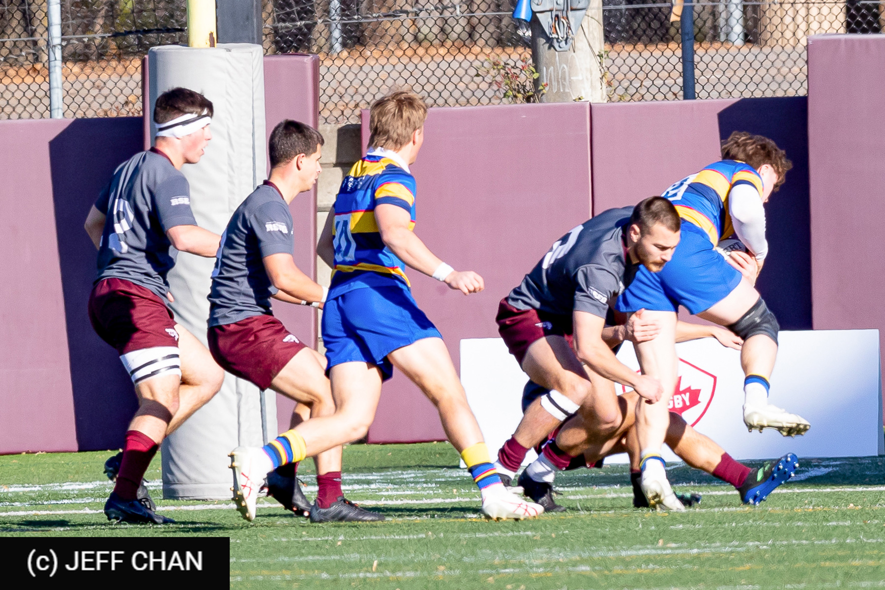  Université Ottawa - University of Victoria - Rugby - CANUMENS 2024 - Consolation Semi - Ottawa vs UVic by Jeff Chan (#CANUMENS2406) Photo by: Jeff Chan | Siuxy Sports 2024-11-15