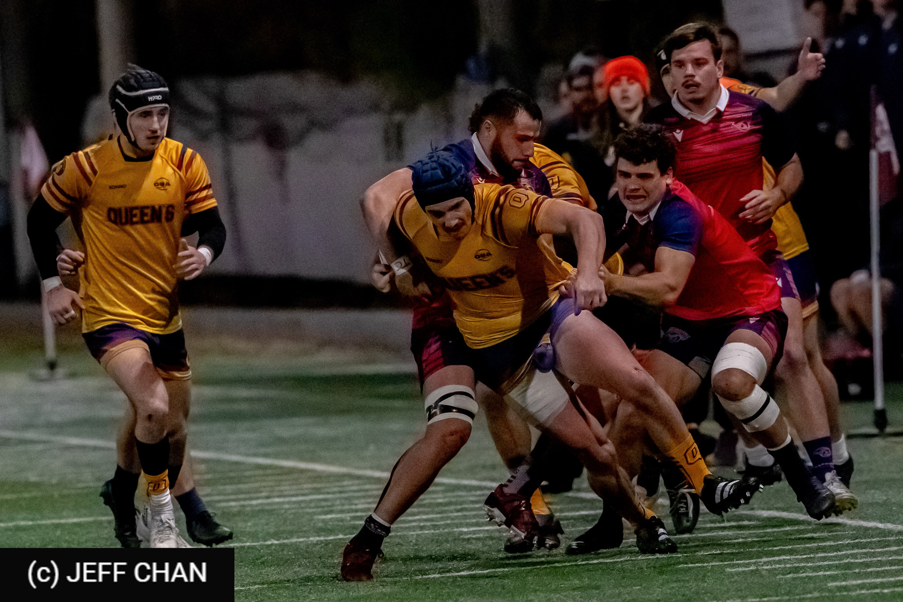 Stanislas BRESSE - Axel BRITZ -  ÉTS (École de technologie supérieure) - Queen's University - Rugby - CANUMENS 2024 - Final - ETS vs Queen's by Jeff Chan (#CANUMENS2412) Photo by: Jeff Chan | Siuxy Sports 2024-11-17