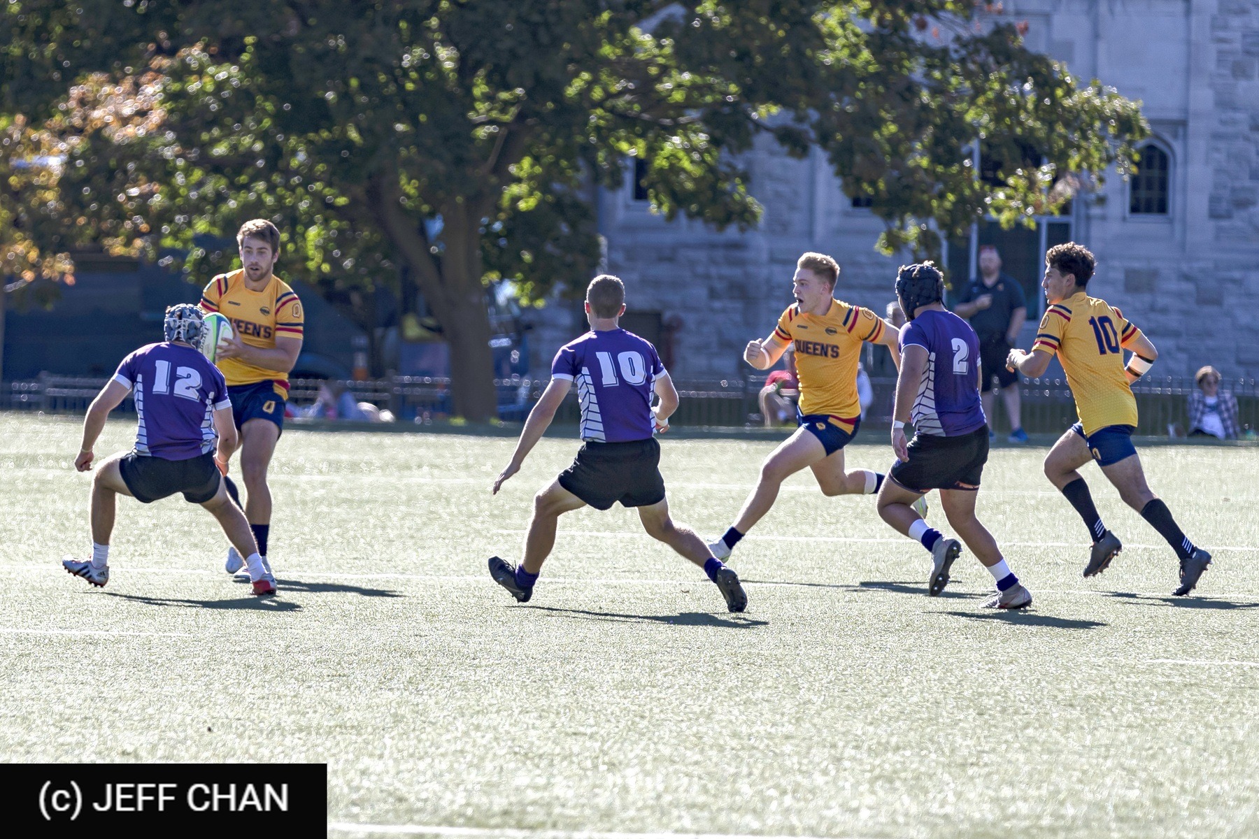  Queen's University - University of Western Ontario - Rugby - OUA 2022 Queen's vs Western (#OUA22QUWE09) Photo by: Jeff Chan | Siuxy Sports 2022-09-24