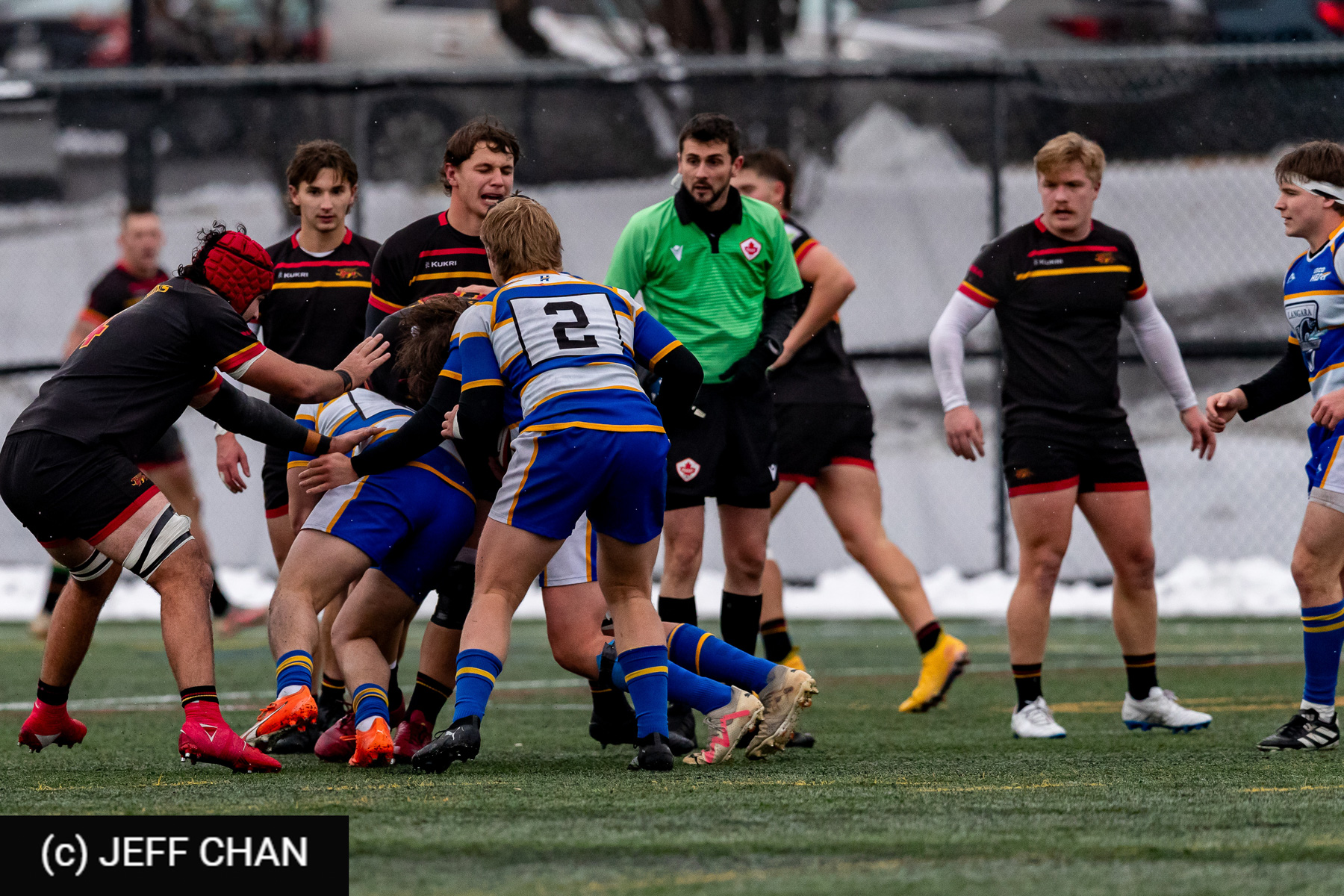 Tyge HARVEY -  University of Guelph - University of British Columbia Okanagan - Rugby - CANUMENS 2025 - University of Guelph v University of British Columbia Okanagan - Game#2 by Jeff Chan (#CANUMENS2572) Photo by: Jeff Chan | Siuxy Sports 2025-11-12