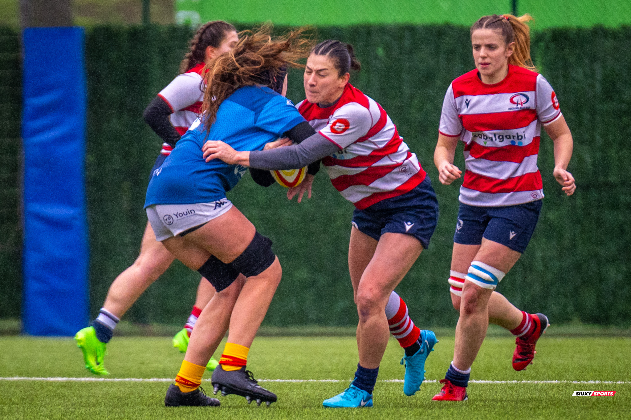  Universitario Bilbao Rugby - Unió Esportiva Santboiana - Rugby - FER 2026 -  Div Honor B Fem - Universitario Bilbao Rugby vs Unio Esportiva Santboiana (#FER26DHBFUBS1) Photo by: Fredy Monfoto | Siuxy Sports 2026-01-18