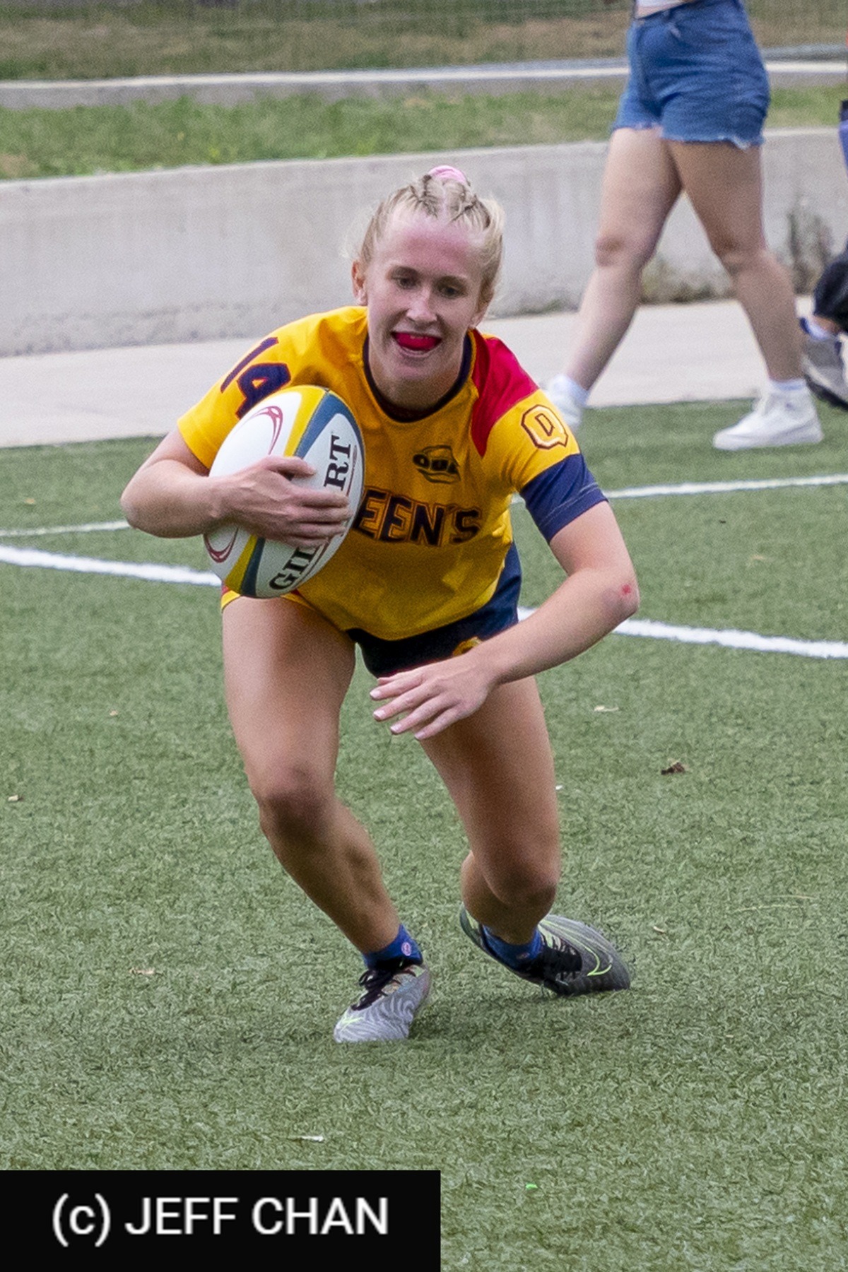  Queen's University - University of Toronto - Rugby - OUA 2023 Queen's (W) vs Toronto (#OUW23QWUT09) Photo by: Jeff Chan | Siuxy Sports 2023-09-09