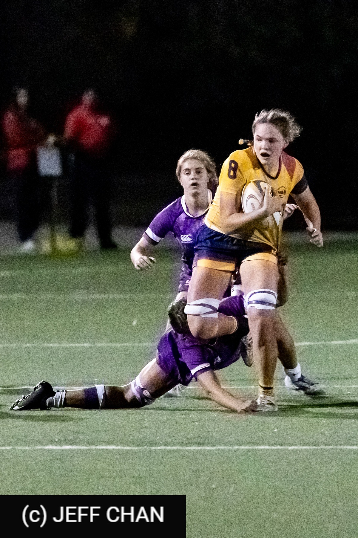  Queen's University - University of Western Ontario - Rugby - OUA 2024 Queen's (W) vs Western (#OUW24QWWE10) Photo by: Jeff Chan | Siuxy Sports 2024-10-18