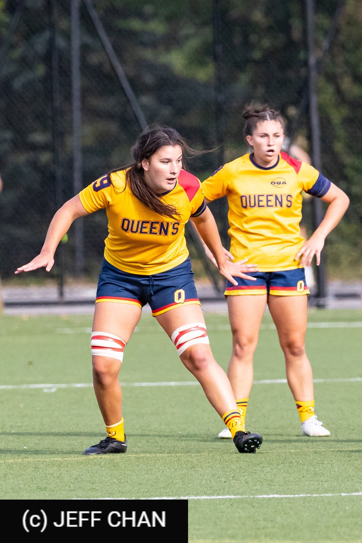  Queen's University - University of Guelph - Rugby - OUA 2023 Queen's (W) vs Guelph (#OUW23QWGU09) Photo by: Jeff Chan | Siuxy Sports 2023-09-23